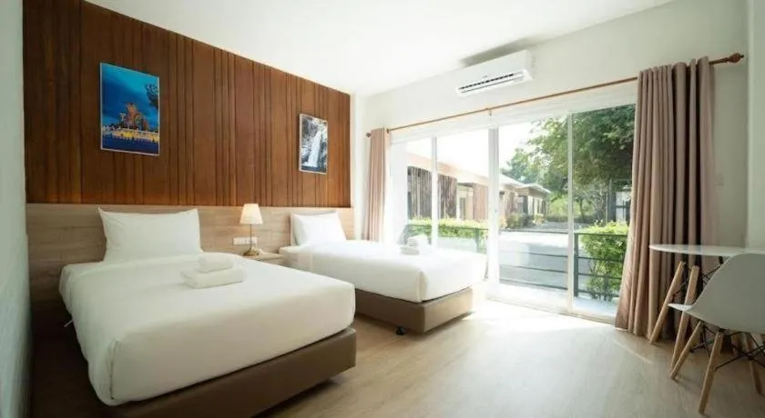 Bed in B2 Nakhon Sawan Boutique & Budget Hotel