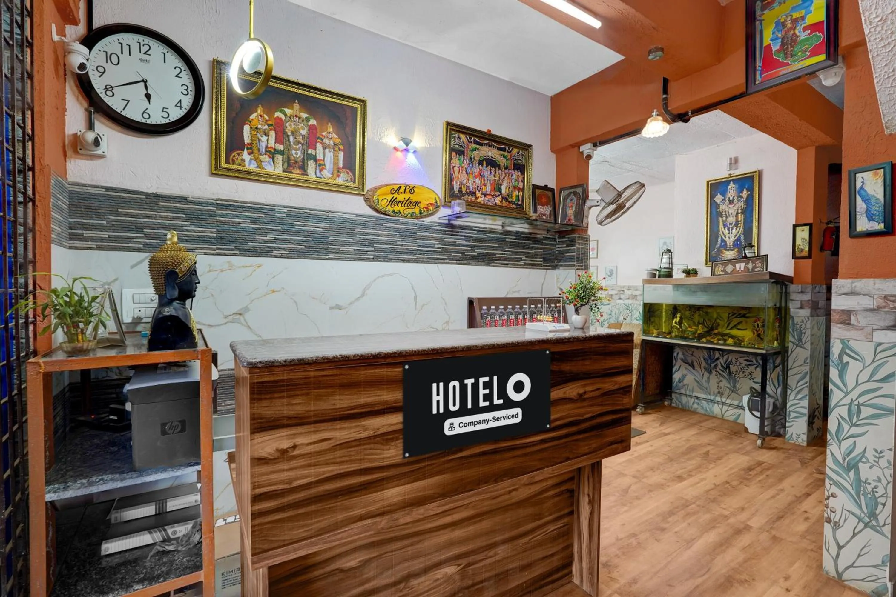 Lobby or reception in Super Hotel O Diamond Street Bangalore Formerly Sri Sai Guru Comfort