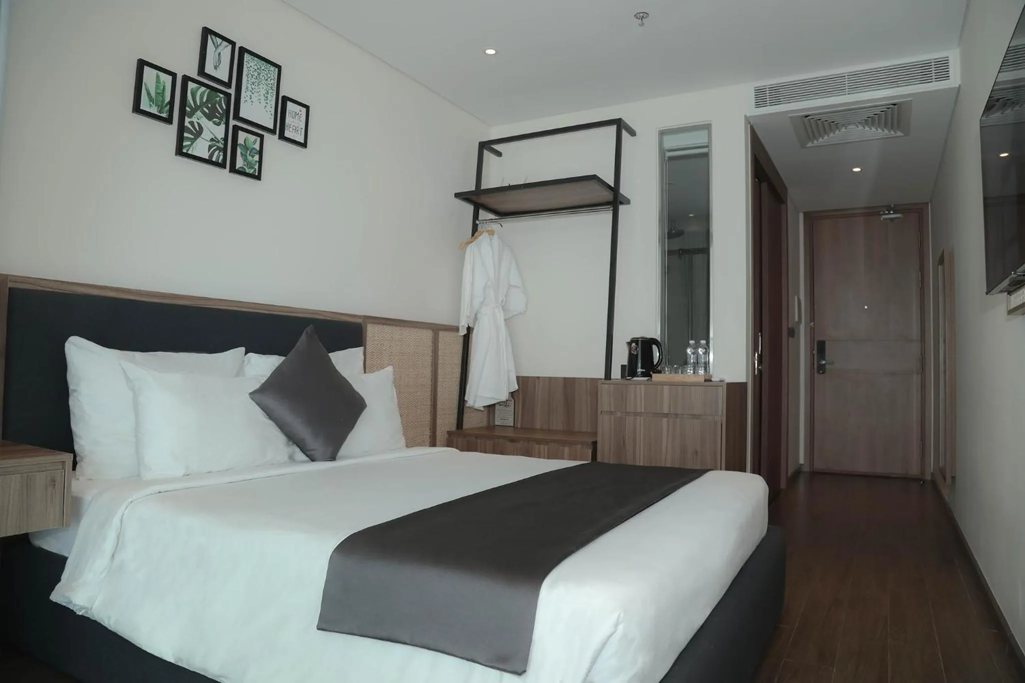 Bed in Apec Mandala Hotel & Apartment Tuy Hòa