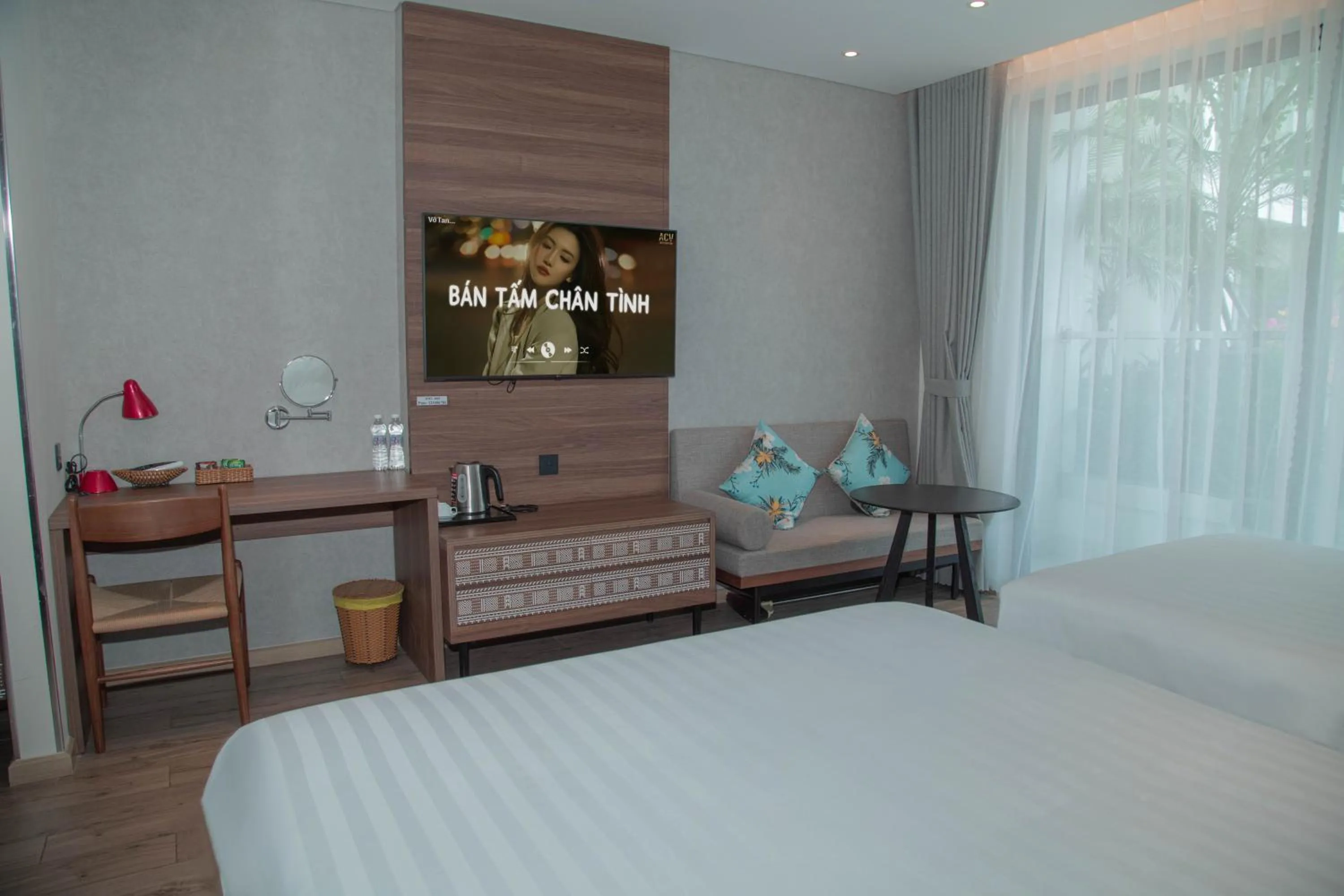 Bed in Apec Mandala Hotel & Apartment Tuy Hòa