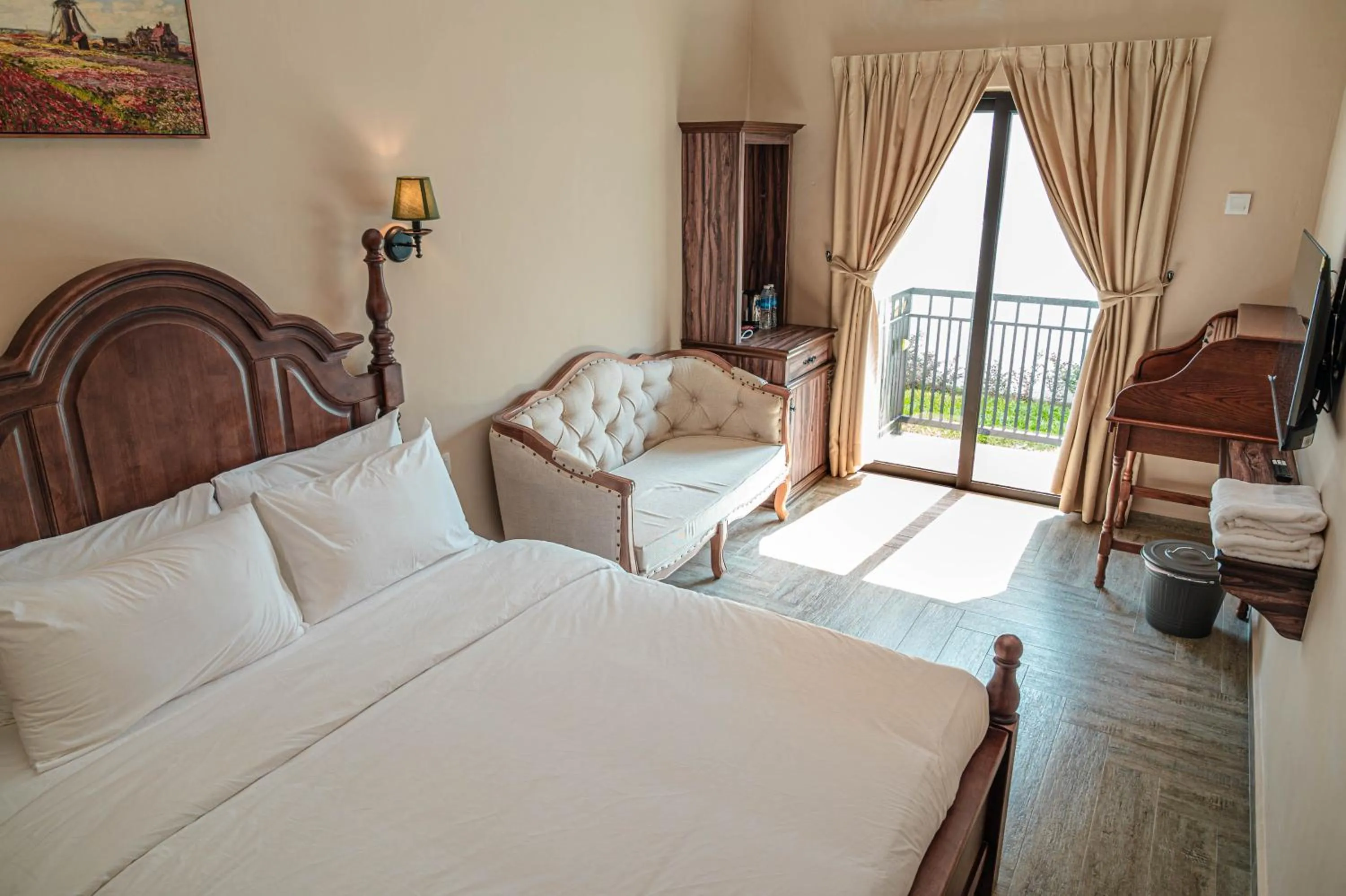 Bed in The Farmhouse