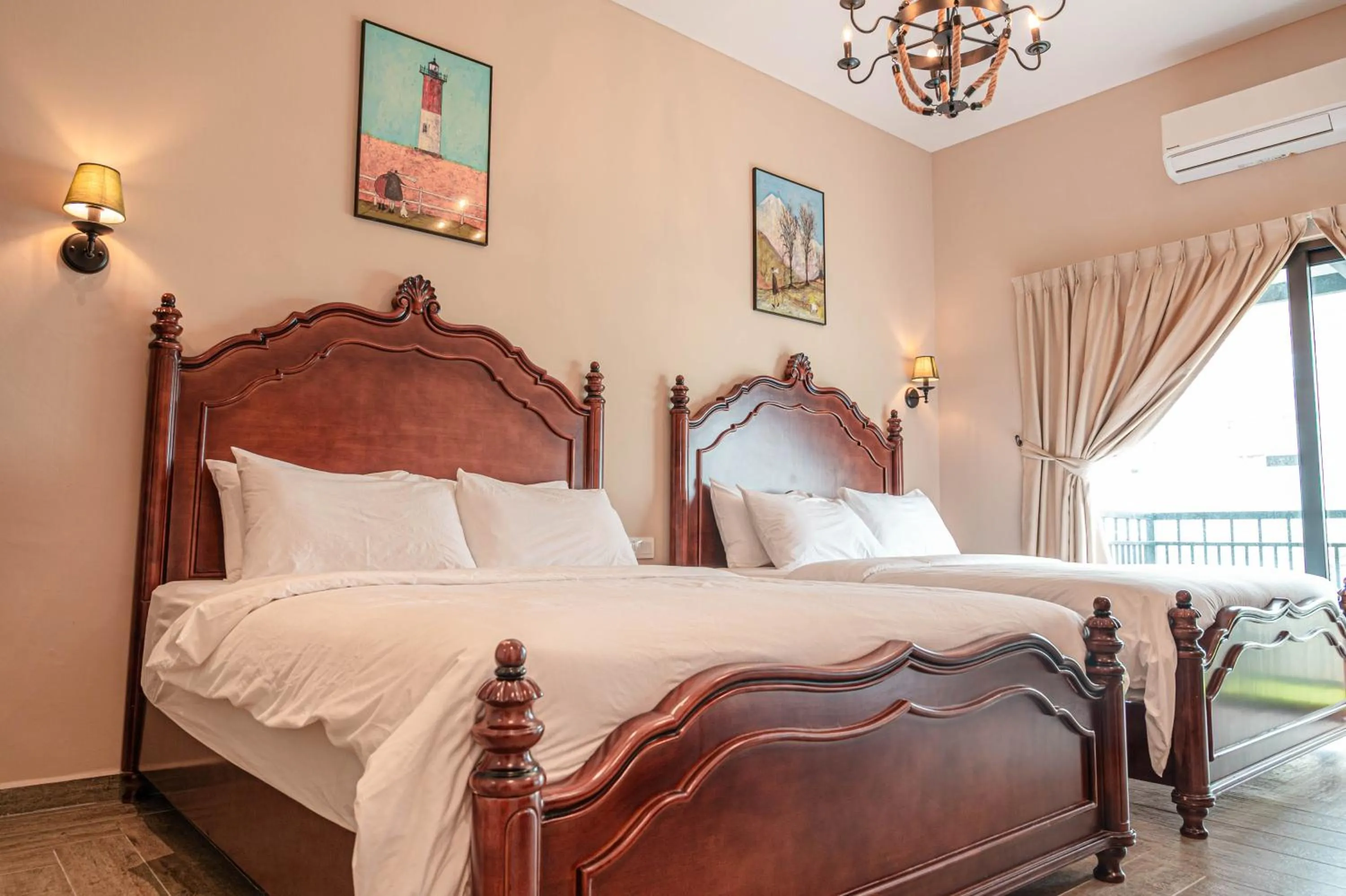 Bed in The Farmhouse