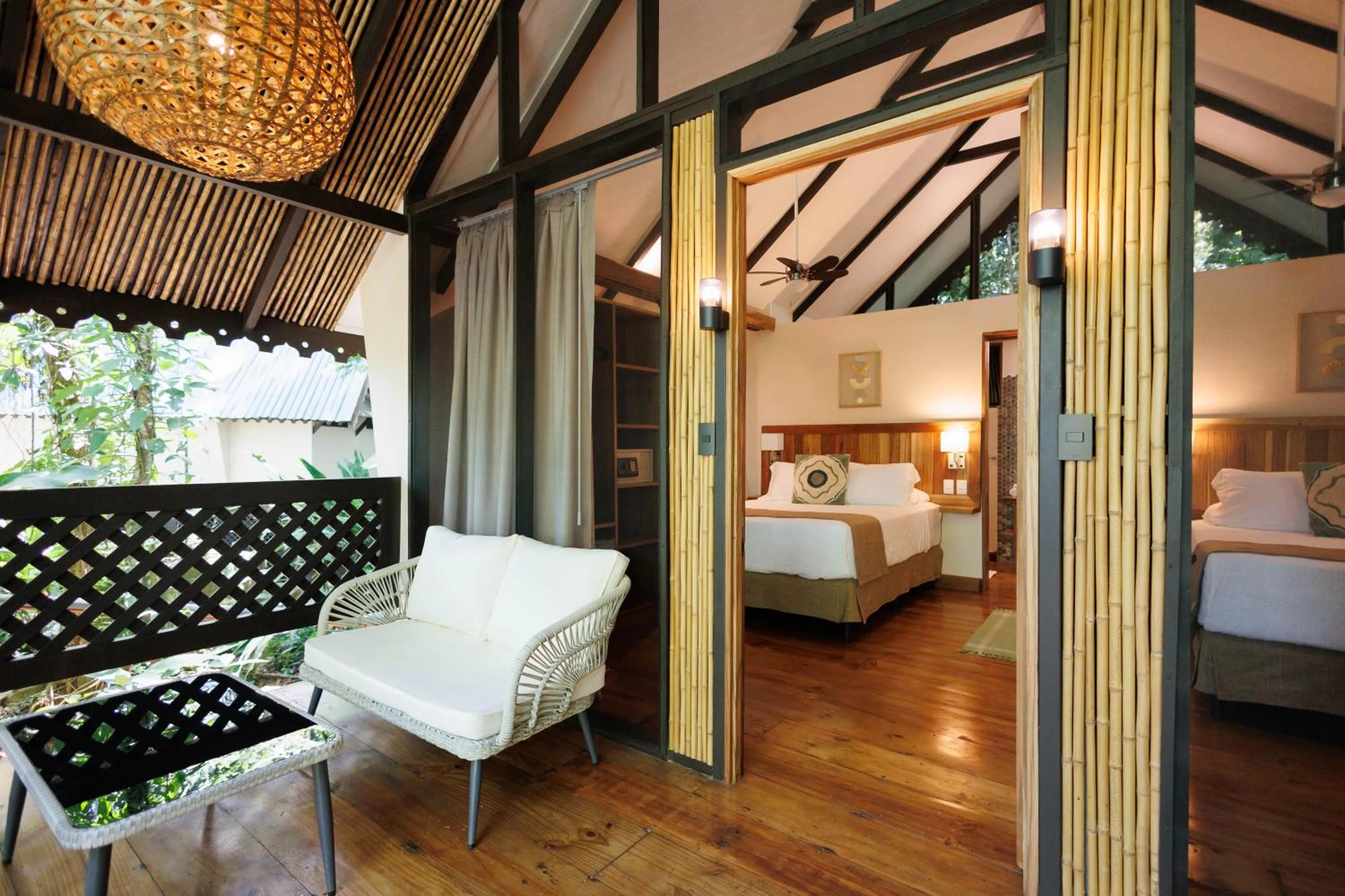 Balcony/Terrace, Bed in Almonds & Corals Boutique Hotel