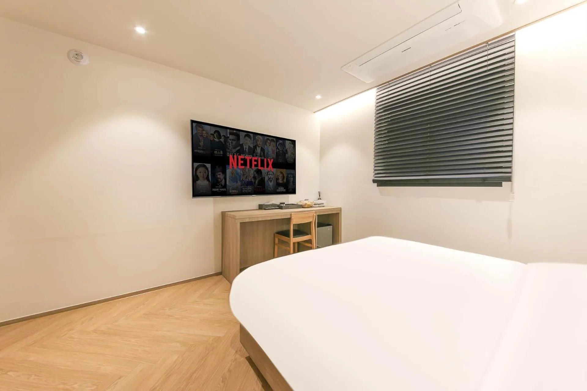 Bed in Hound Hotel Jeonju Deokjin