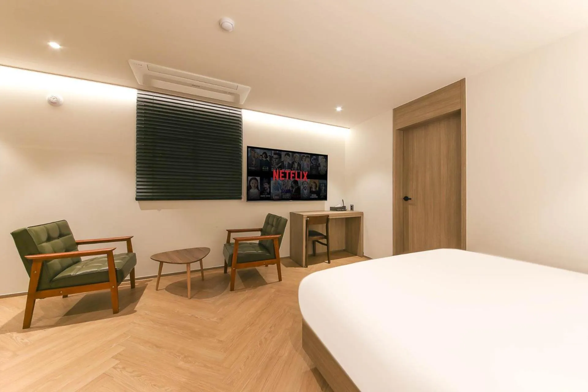 Bed in Hound Hotel Jeonju Deokjin