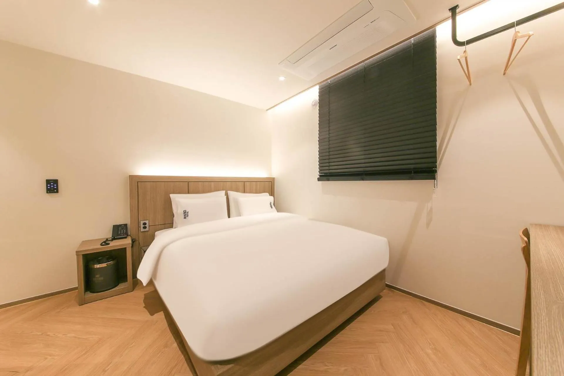 Bed in Hound Hotel Jeonju Deokjin