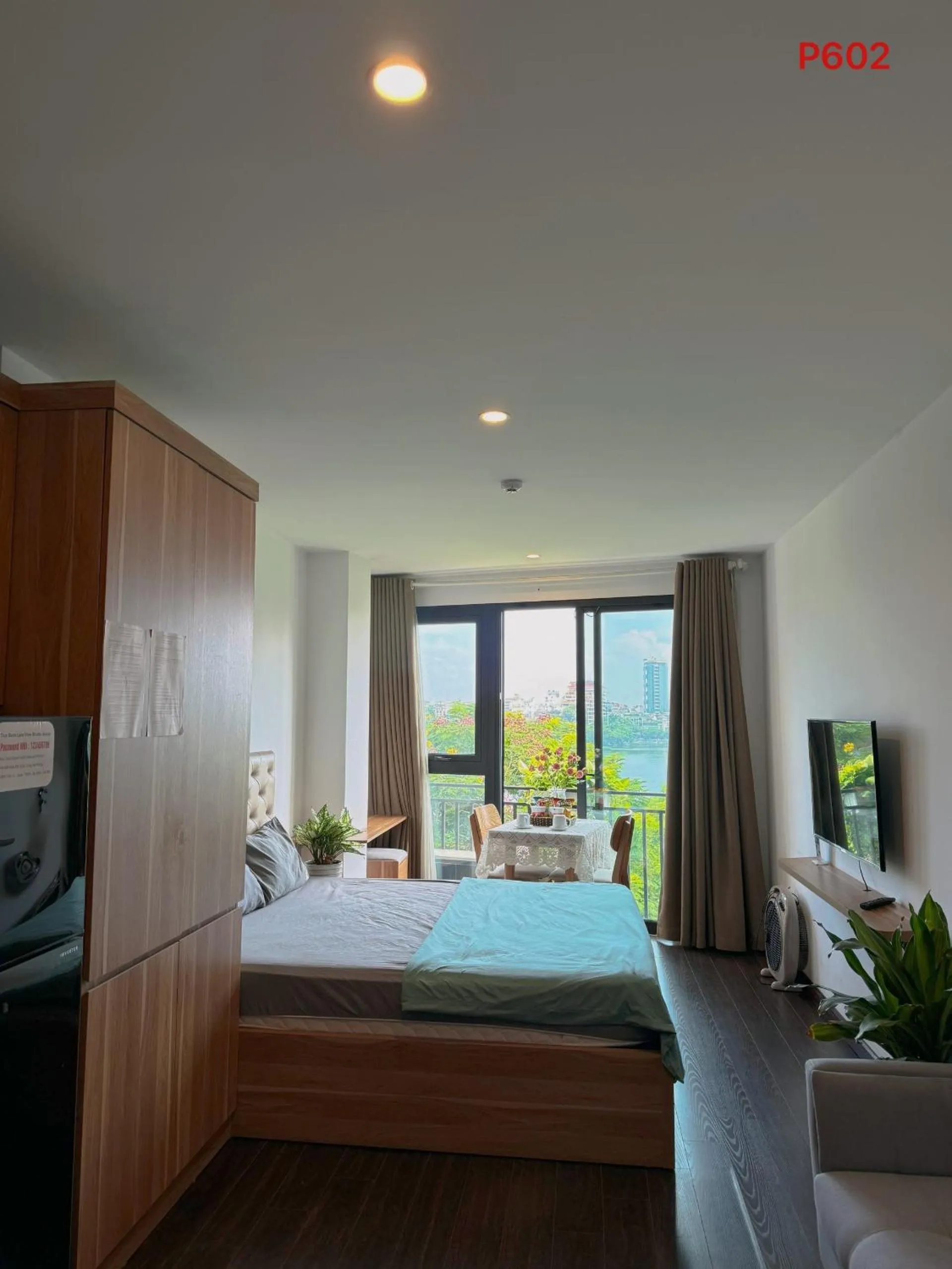 Bed in WINDY LAKEVIEW STUDIO HA NOI