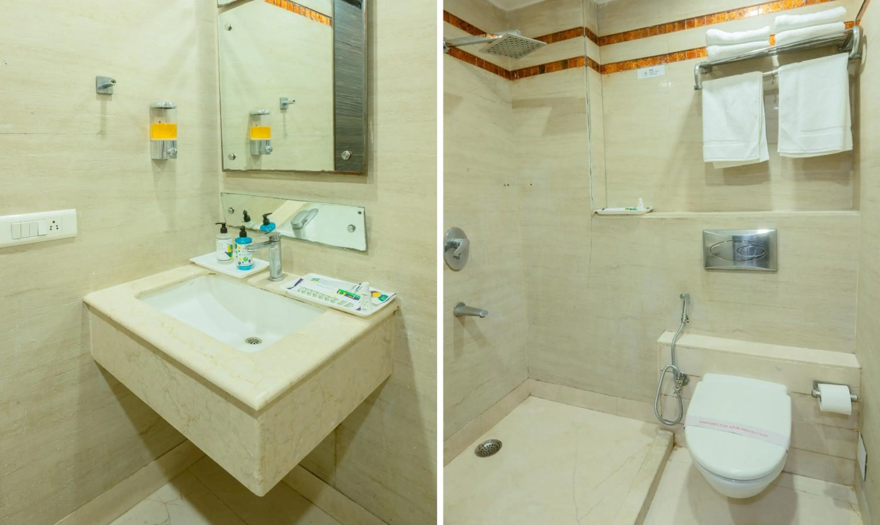 Bathroom in Treebo Twin Tree