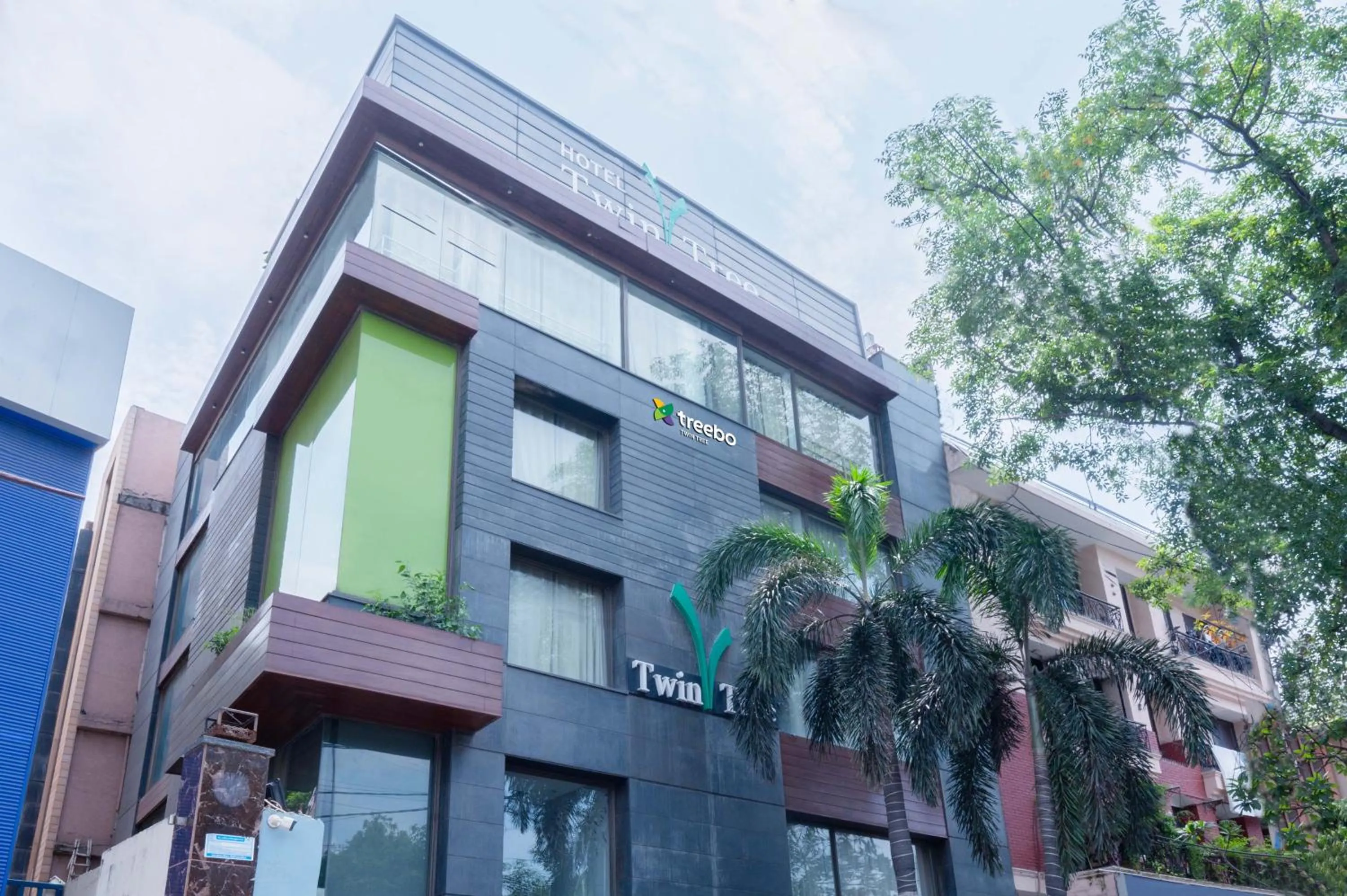 Property building in Treebo Twin Tree