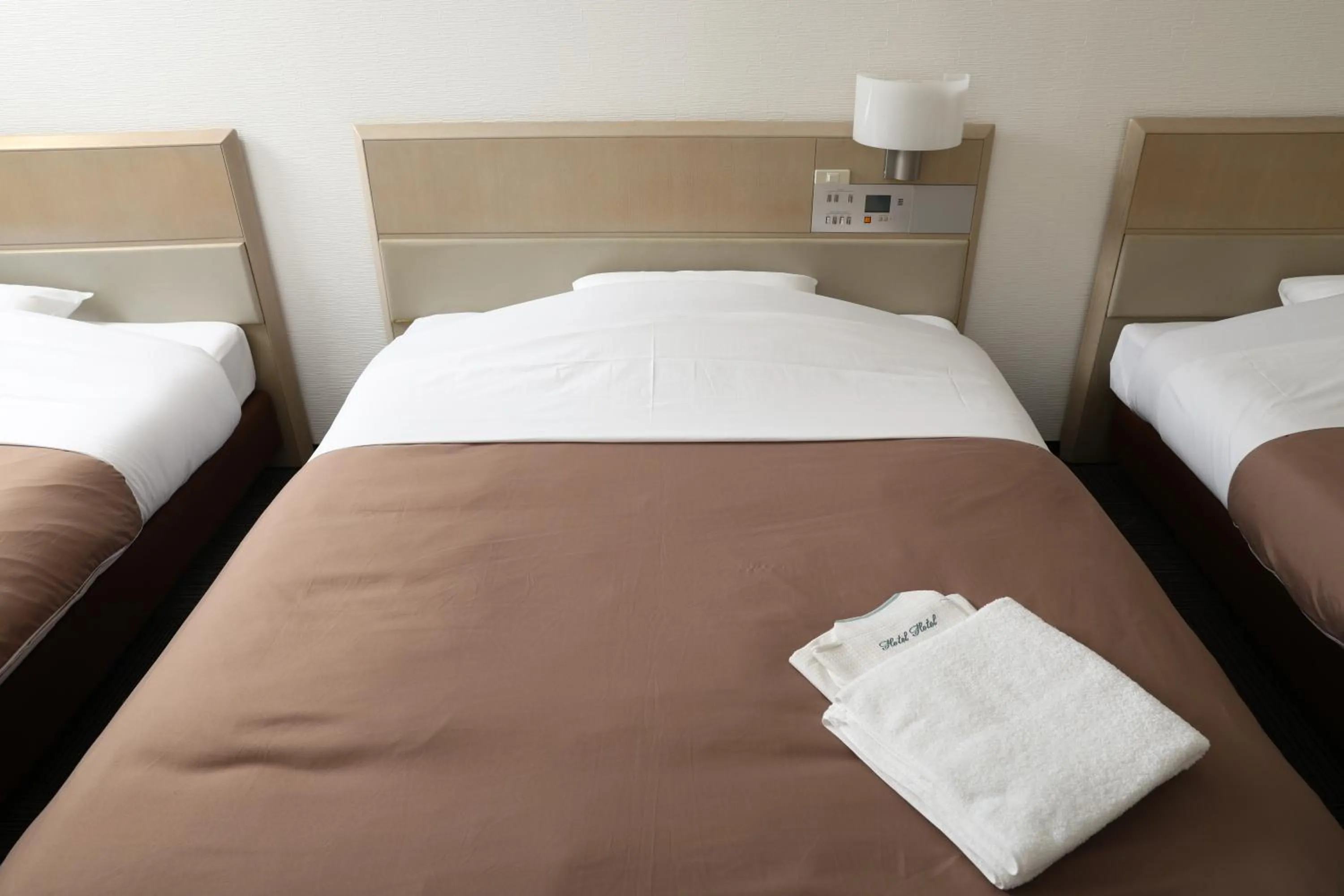 Bed in Sapporo Oriental Hotel