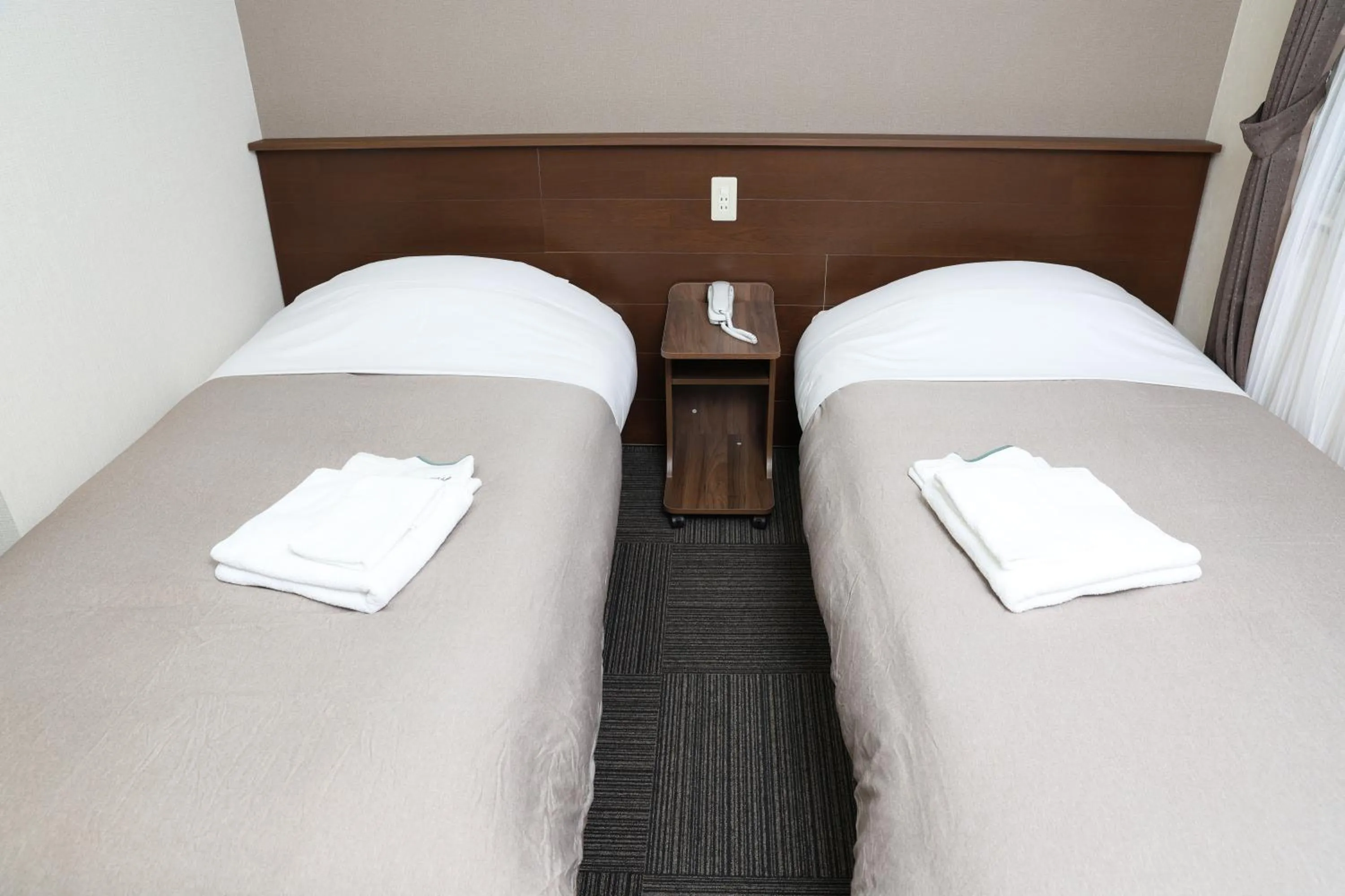 Bed in Sapporo Oriental Hotel