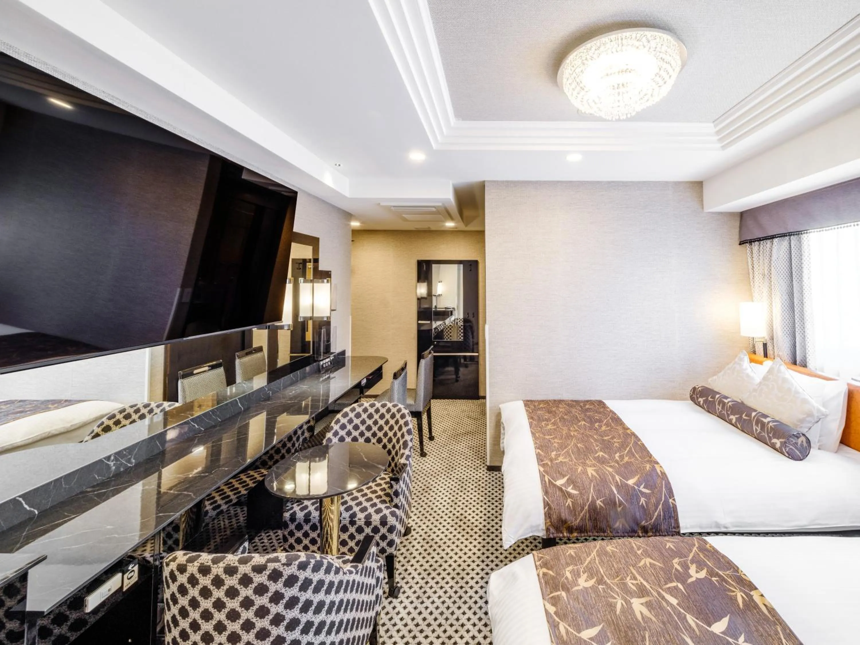 Photo of the whole room, Bed in APA Hotel AkihabaraSuehirocho Ekimae -Electric Town-