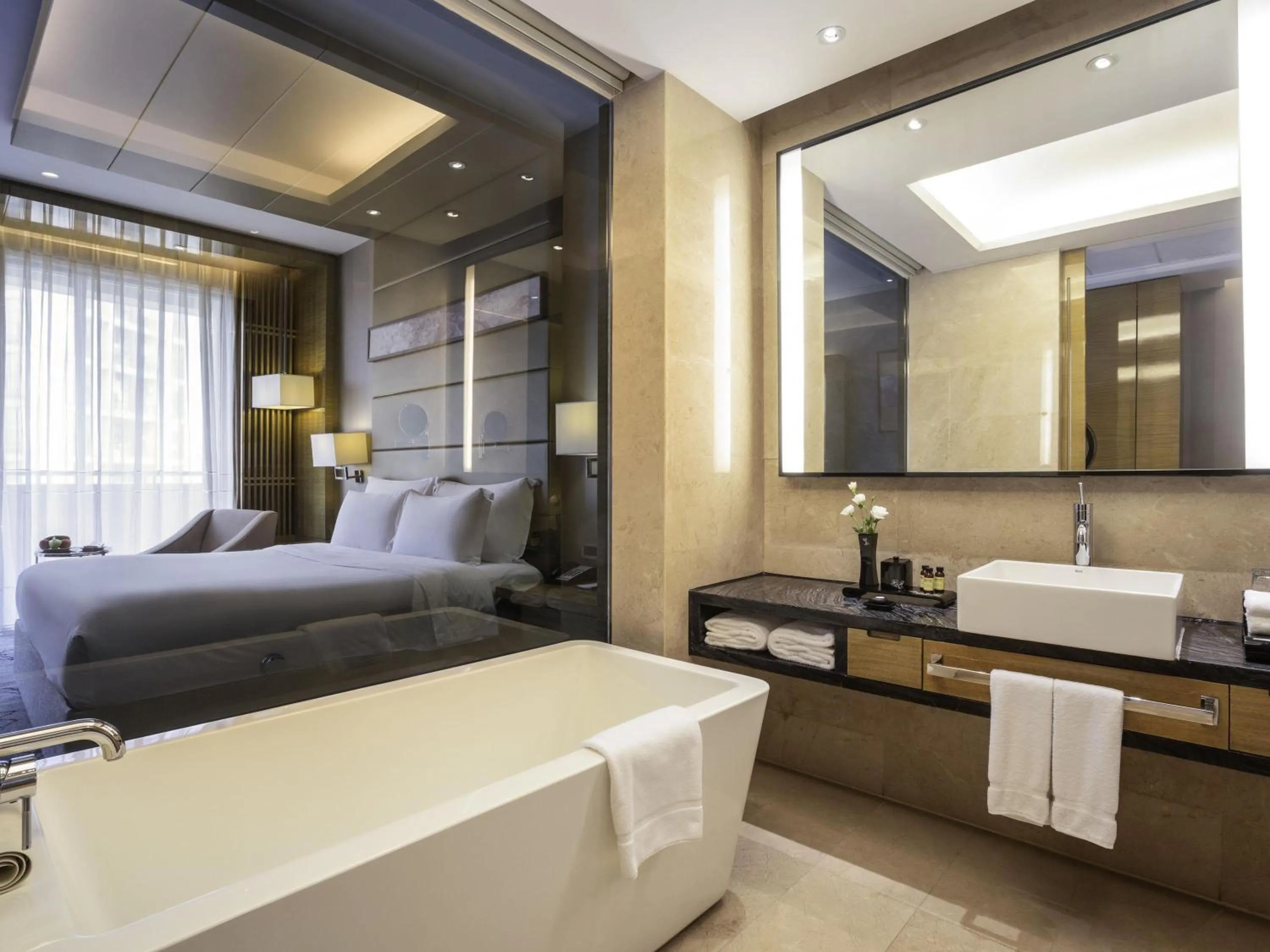 Bedroom, Bed in Pullman Foshan Shunde