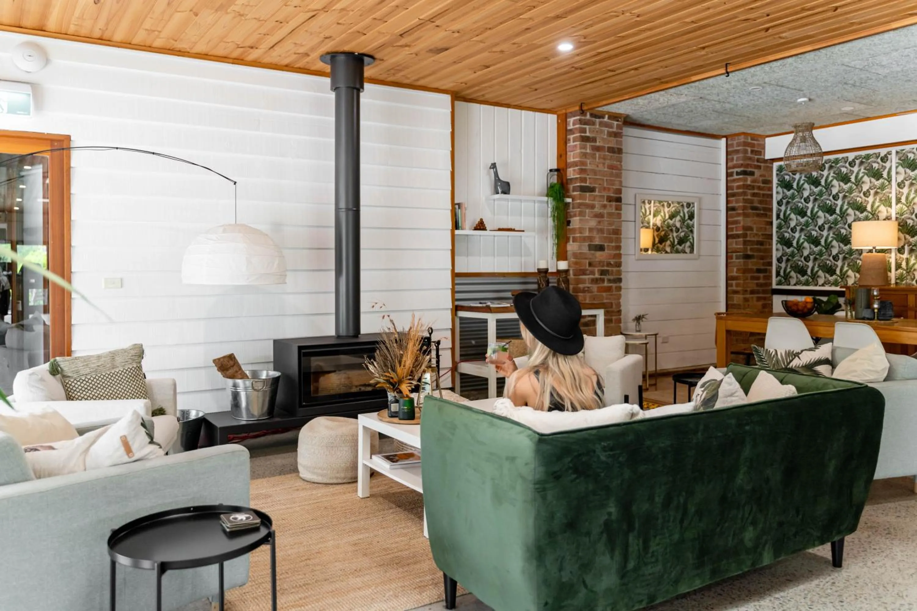 Lobby or reception in Bay and Bush Jervis Bay - Nature Retreat