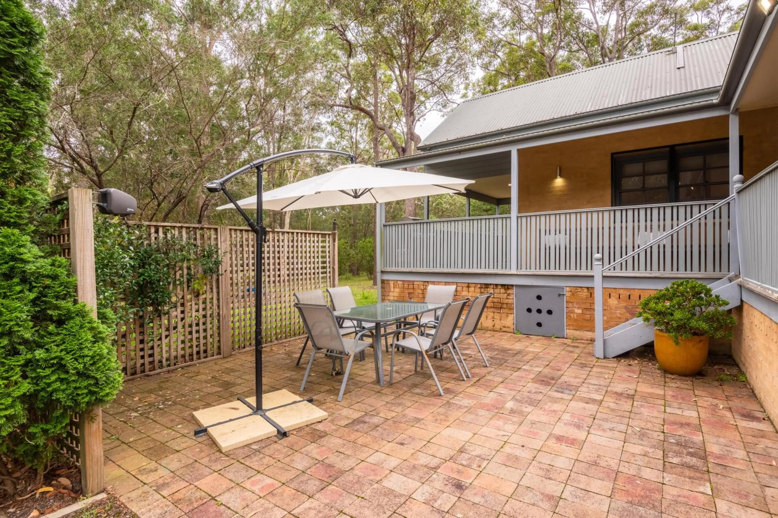 Balcony/Terrace in Bay and Bush Jervis Bay - Nature Retreat