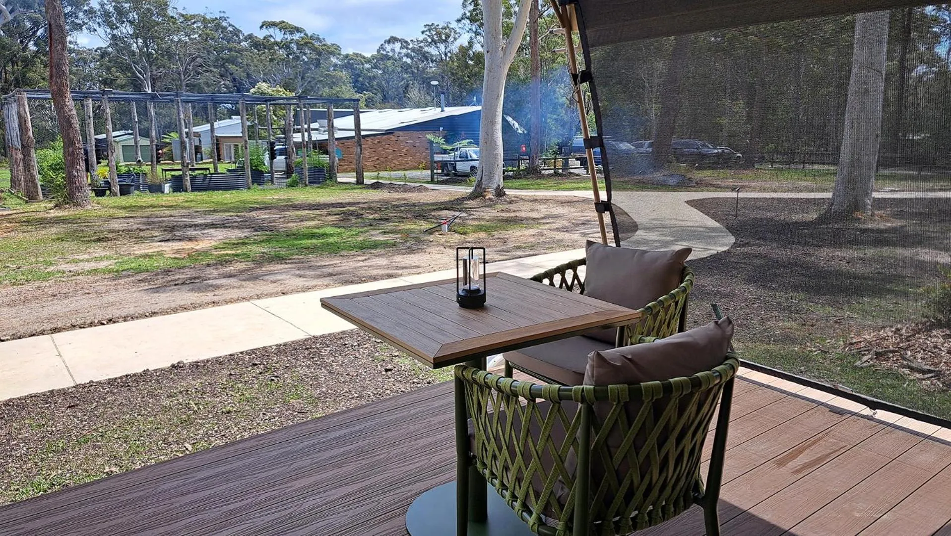Balcony/Terrace in Bay and Bush Jervis Bay - Nature Retreat