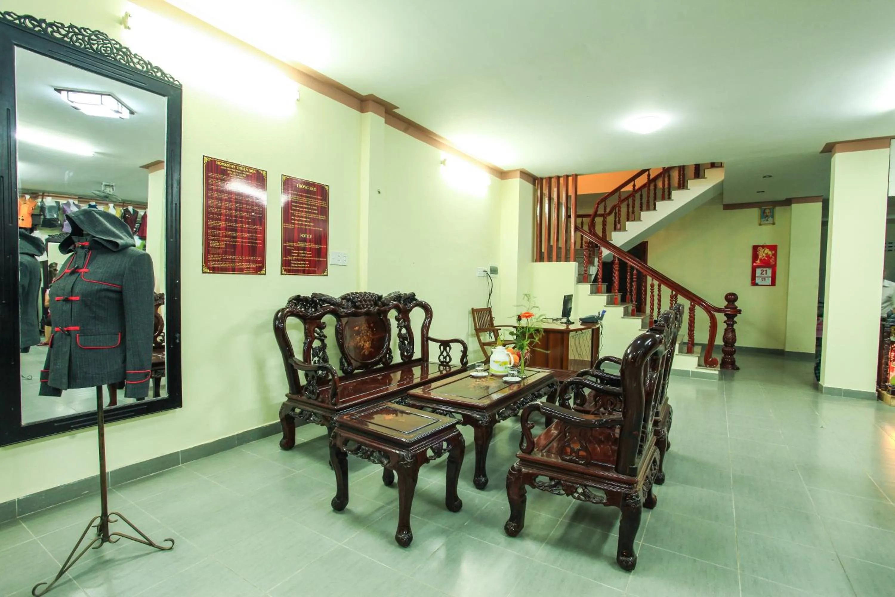 Lobby or reception in Harmony Hoian Homestay