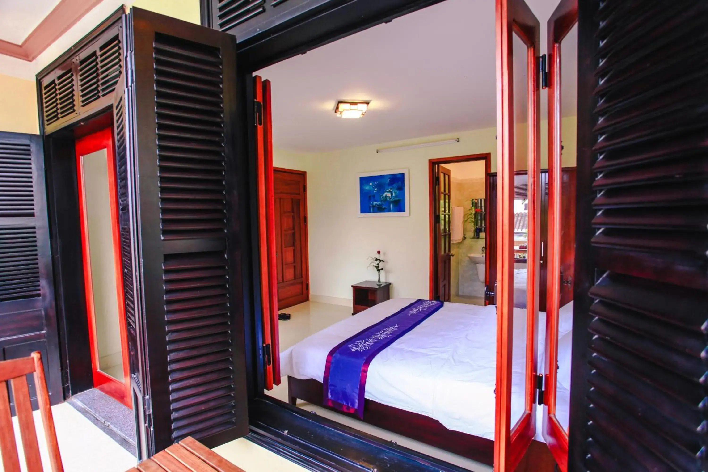 Queen Room with Balcony in Harmony Hoian Homestay Queen Room with Balcony in Harmony Hoian Homestay