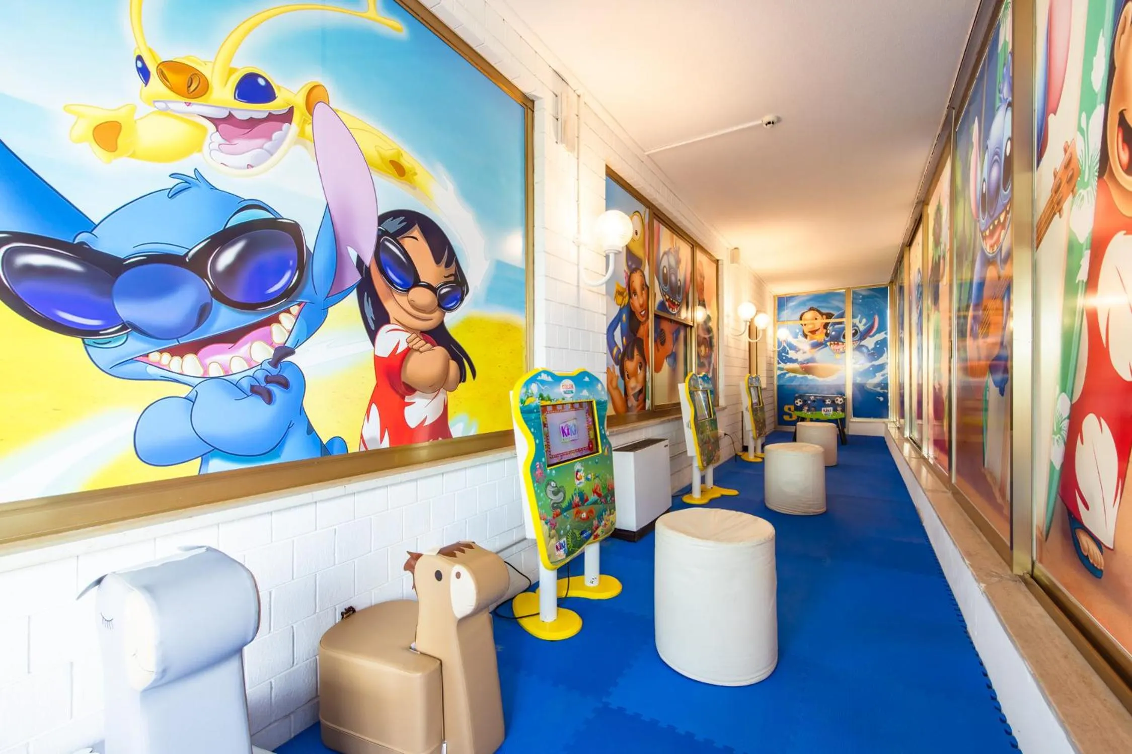 Game Room in Color Alexandra Plaza Family Hotel