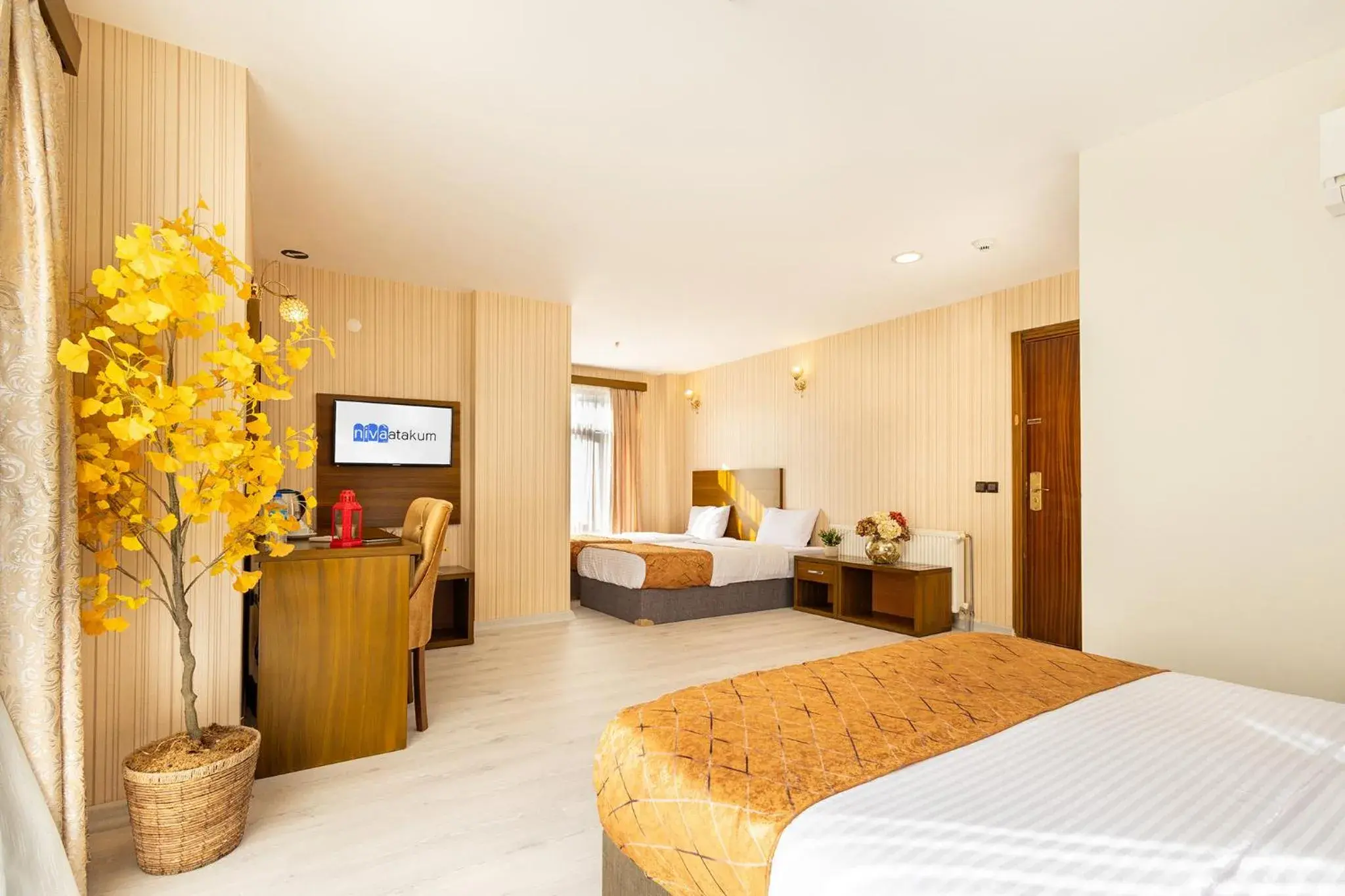 Deluxe Quadruple Room in Niva Atakum Otel Deluxe Quadruple Room in Niva Atakum Otel