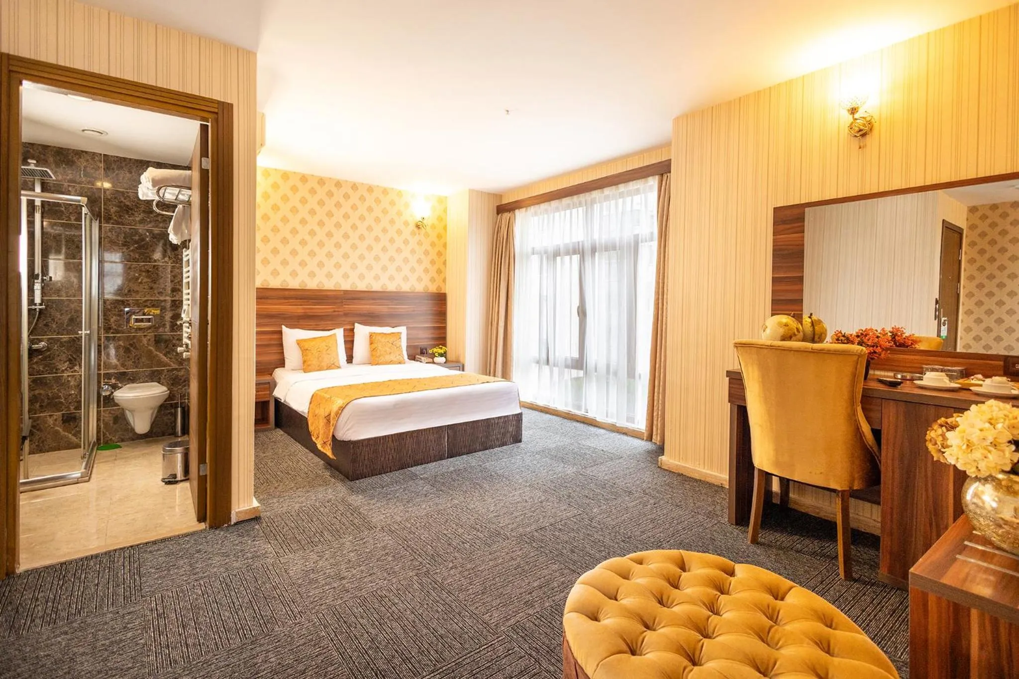 Bed in Niva Atakum Otel