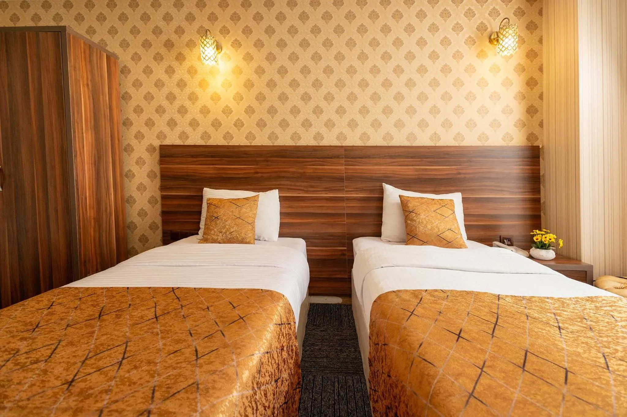 Bed in Niva Atakum Otel