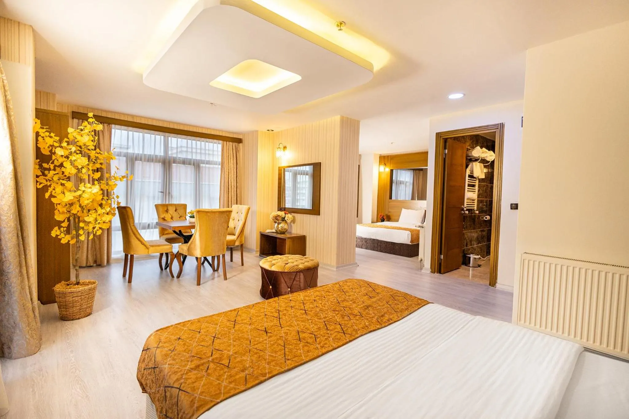 Bed in Niva Atakum Otel