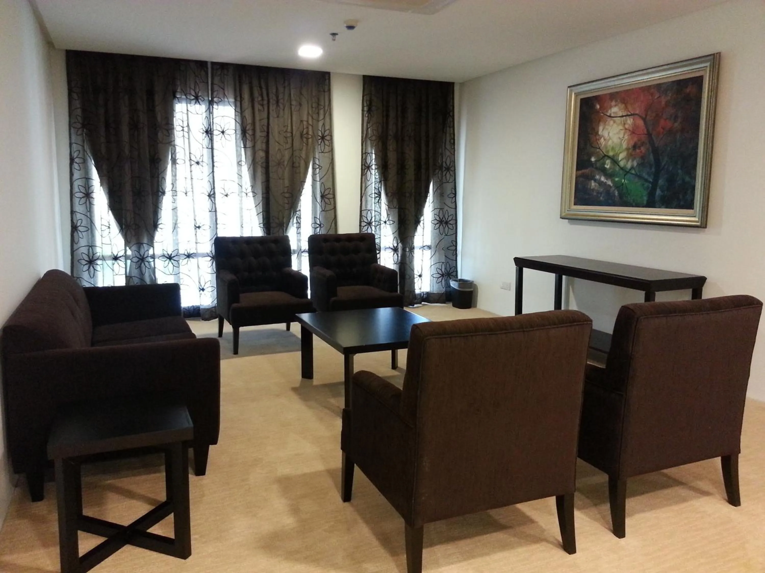 Seating area in Espira Kinrara