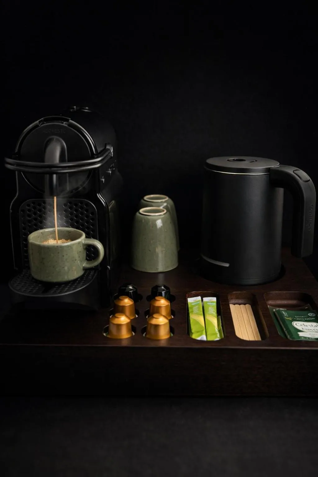 Coffee/tea facilities in Hotel de Landmarke by Flow