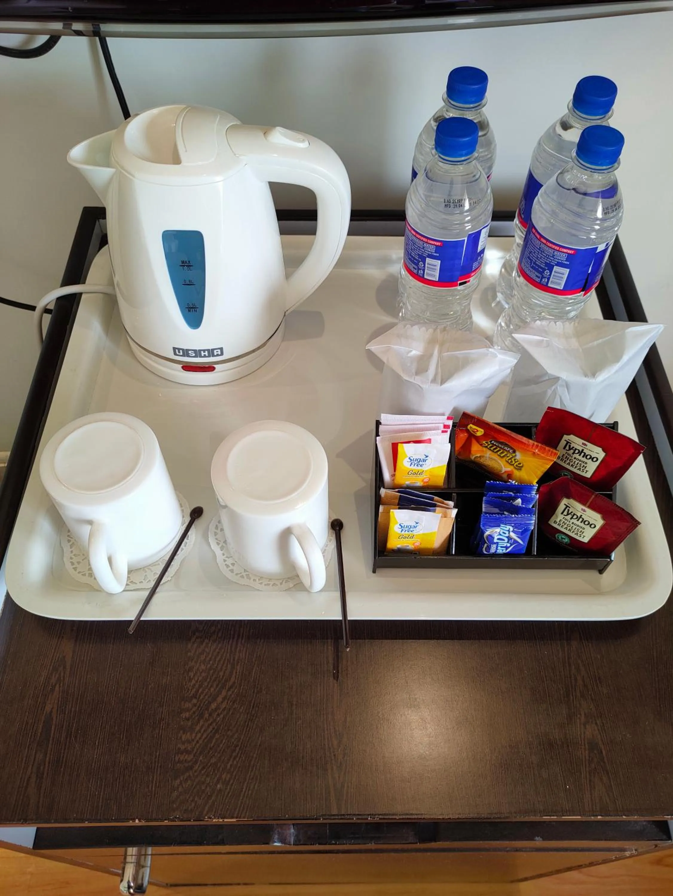 Coffee/tea facilities in SRM Hotel Trichy