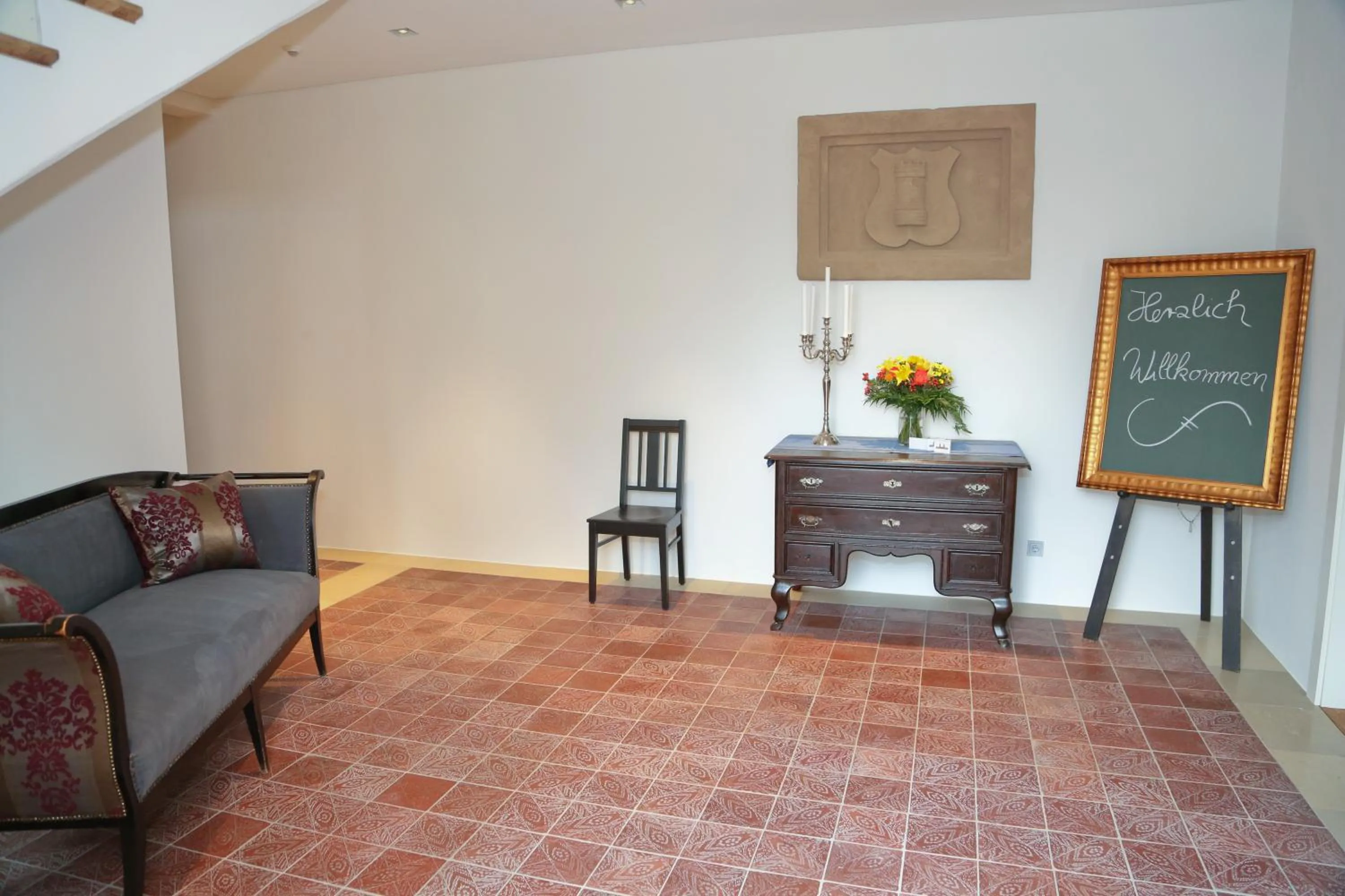 Lobby or reception in Hotel Kloster-Gasthof Speinshart