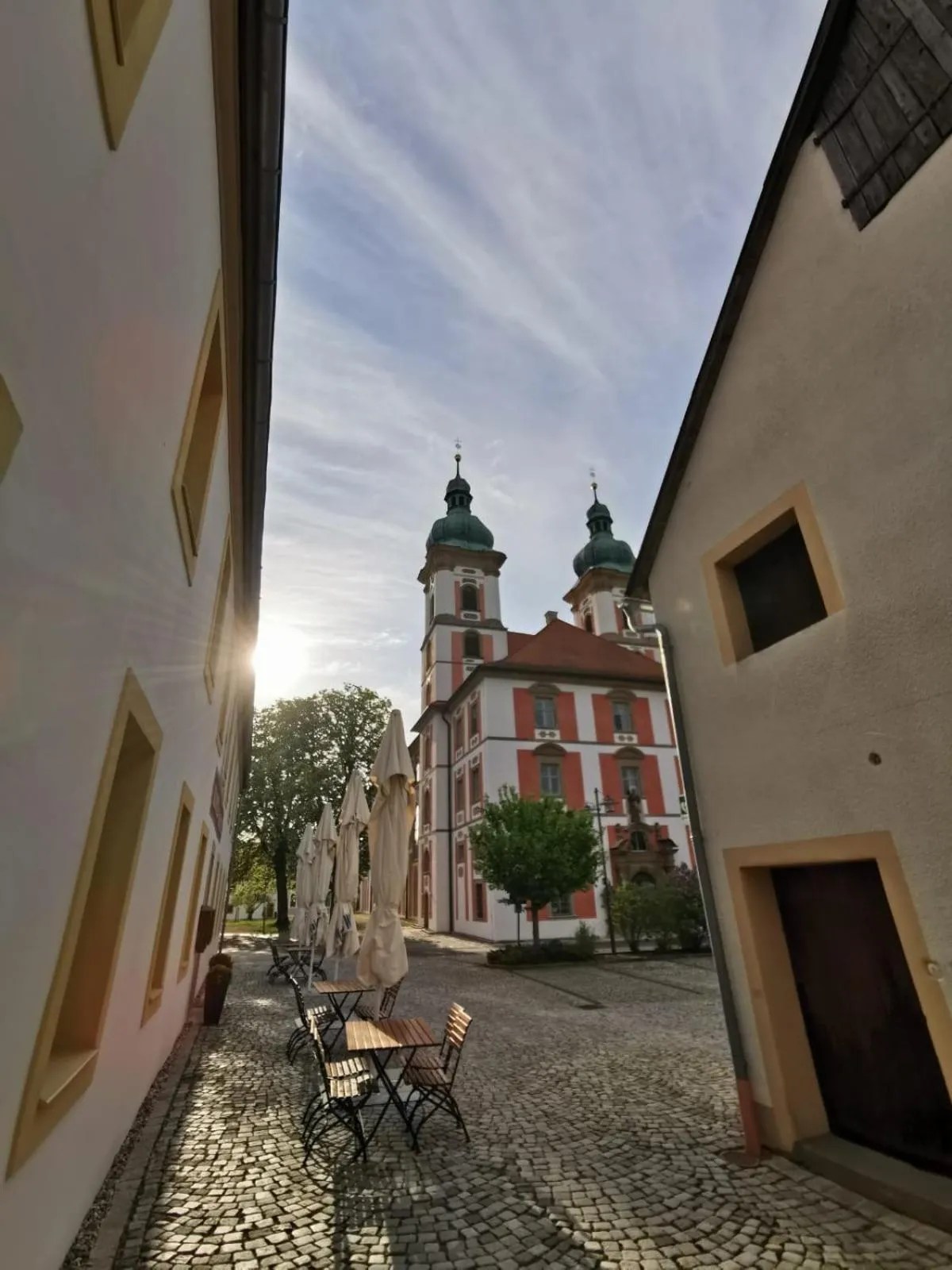 Balcony/Terrace in Hotel Kloster-Gasthof Speinshart