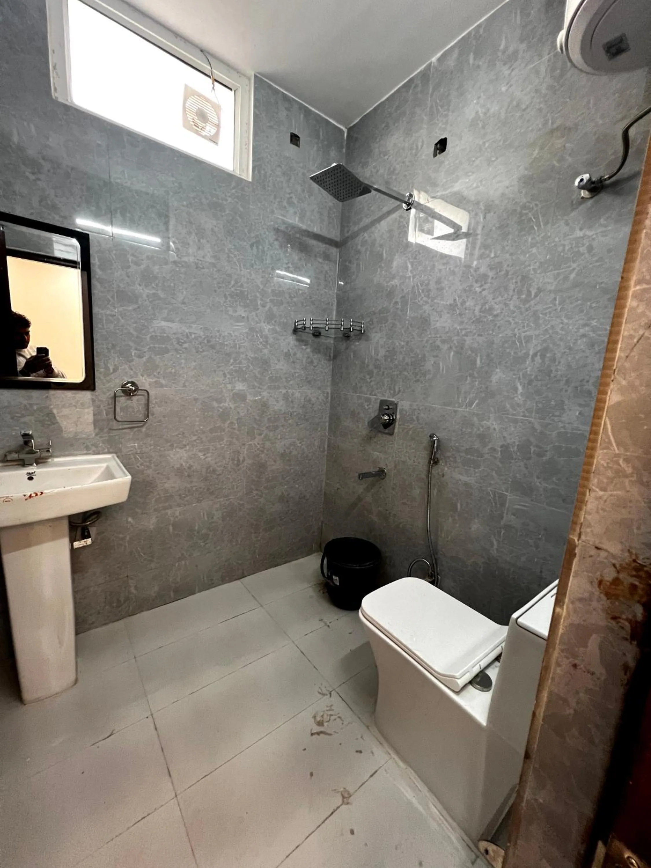 Shower in Hotel Trending Stay