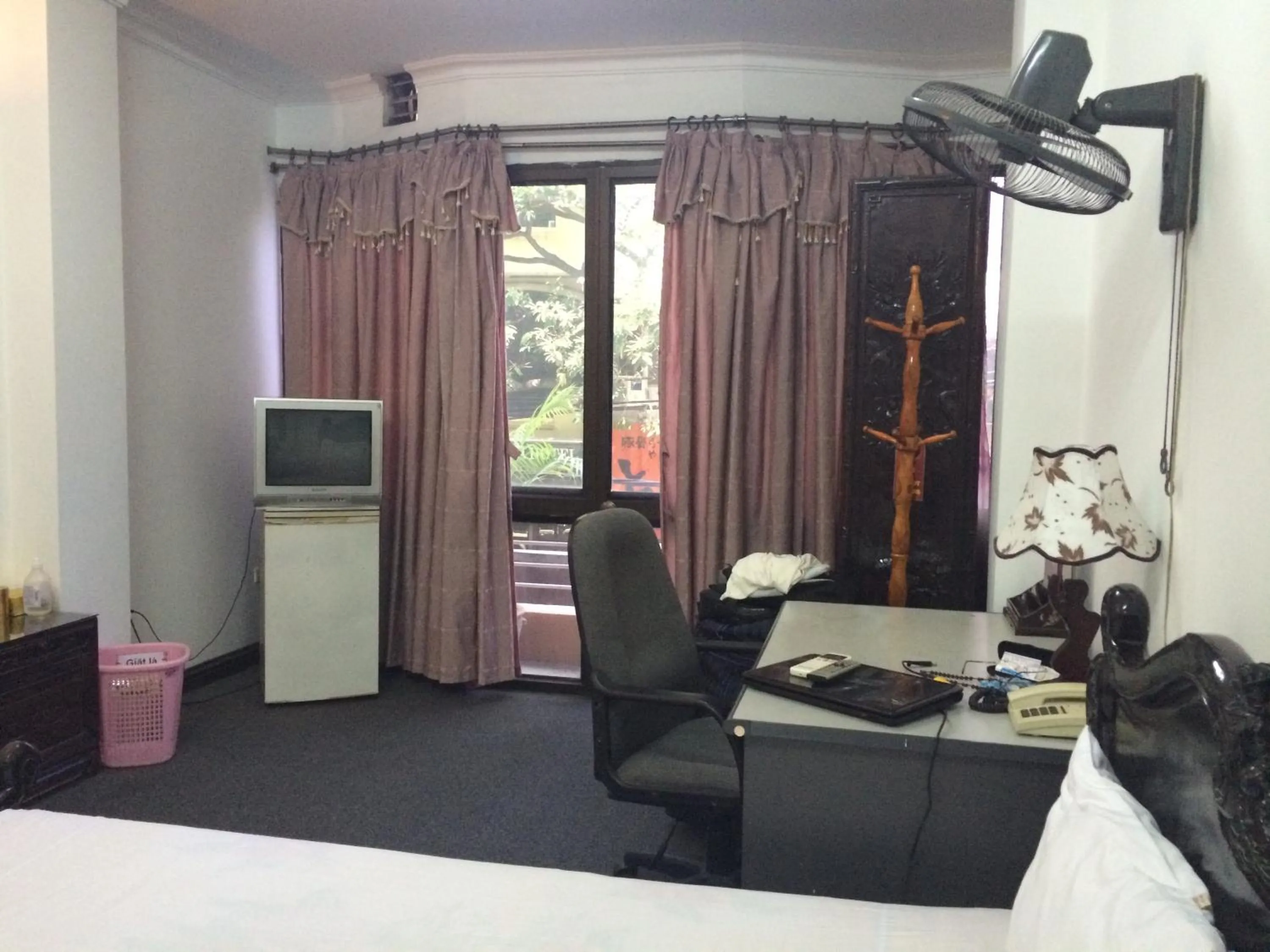 Decorative detail in Ngoc Linh Hotel