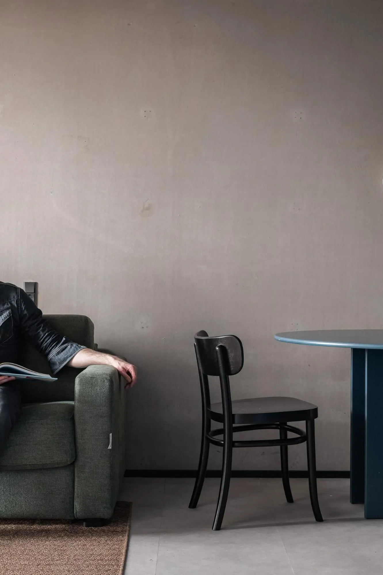 Living room in Daniel&Jacob's urban studios and boutique apartments