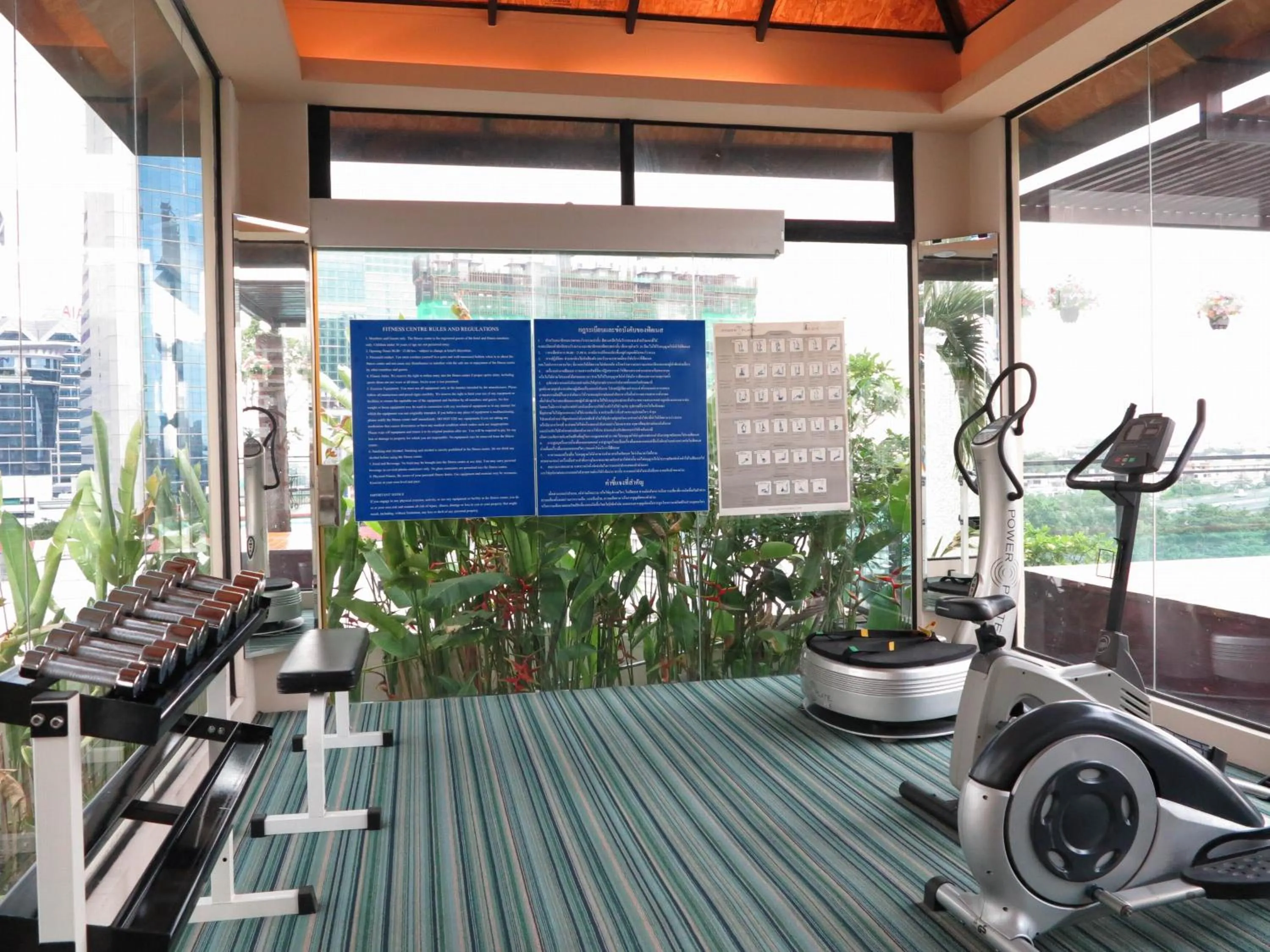 Fitness centre/facilities in The Grand Sathorn