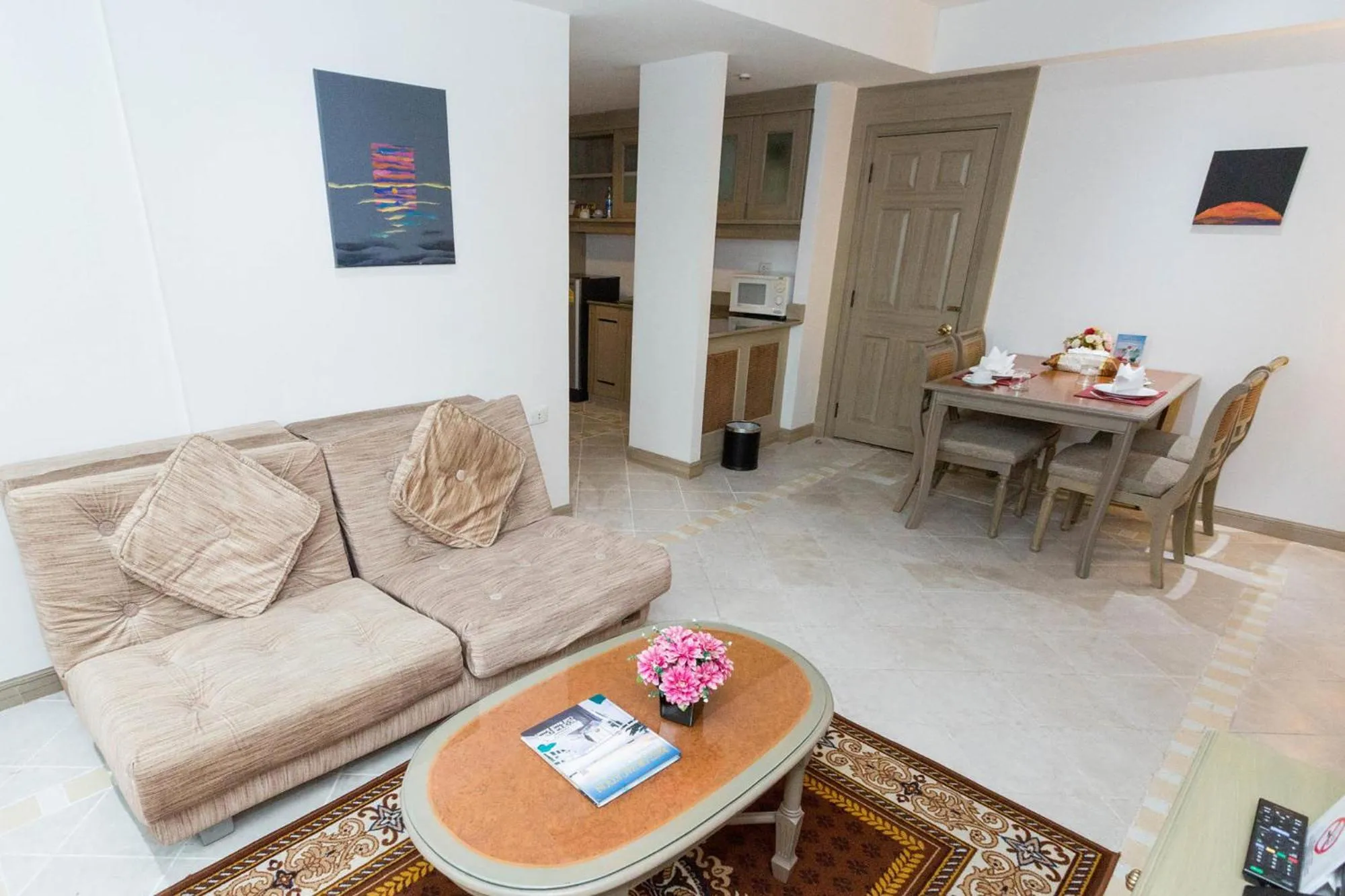 Living room in The Grand Sathorn