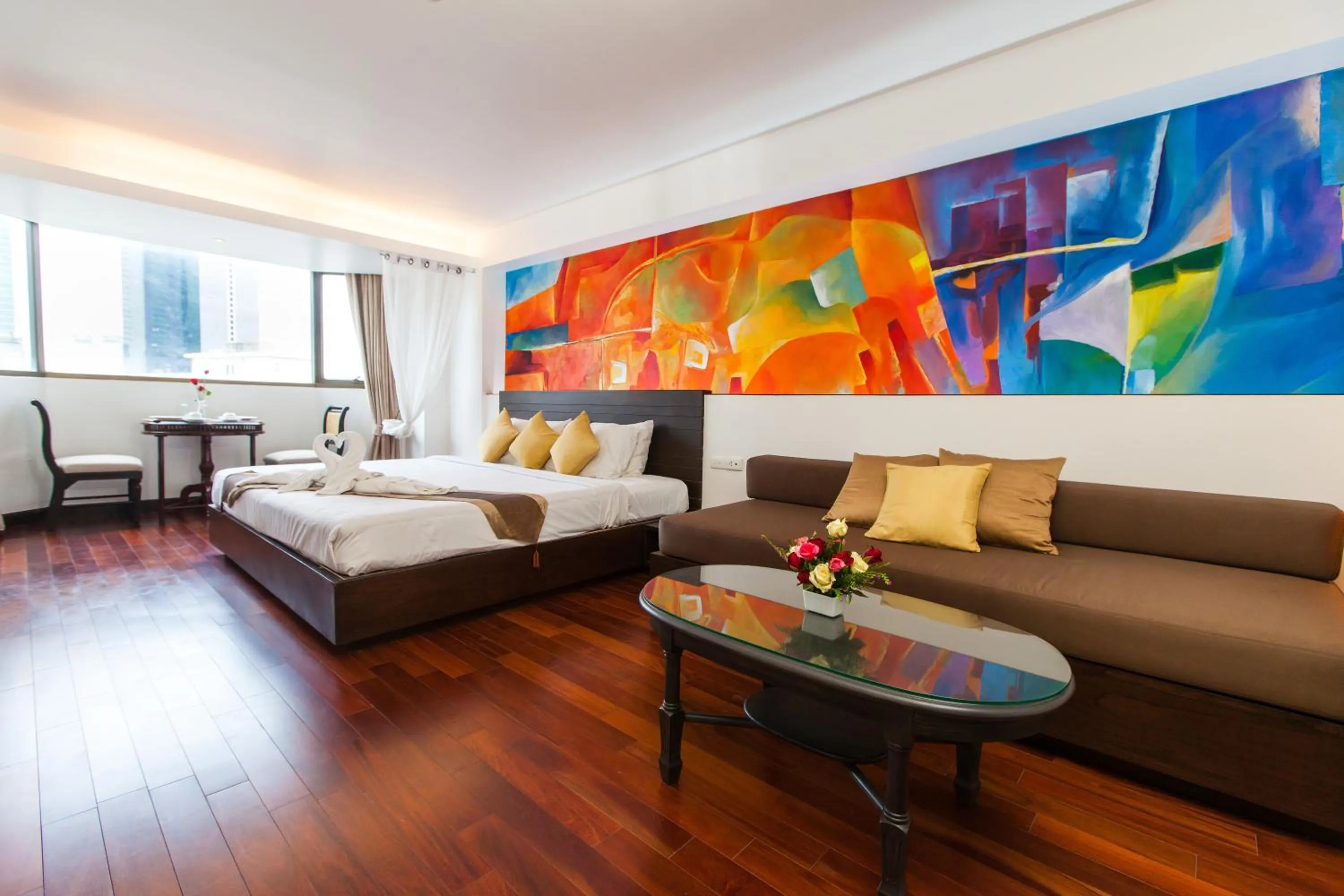 Bed in The Grand Sathorn