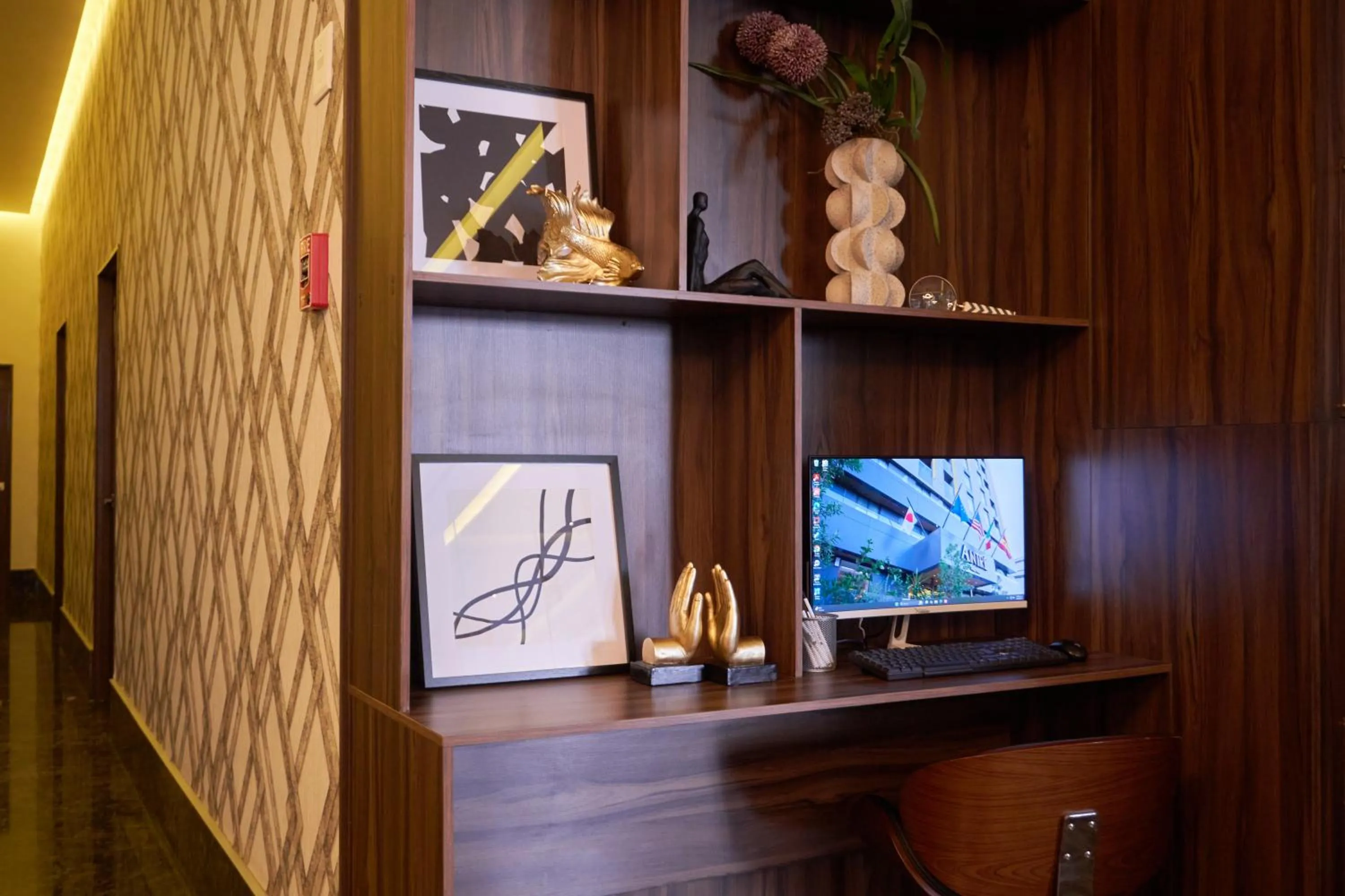 Lobby or reception in Hotel Antré Chapultepec