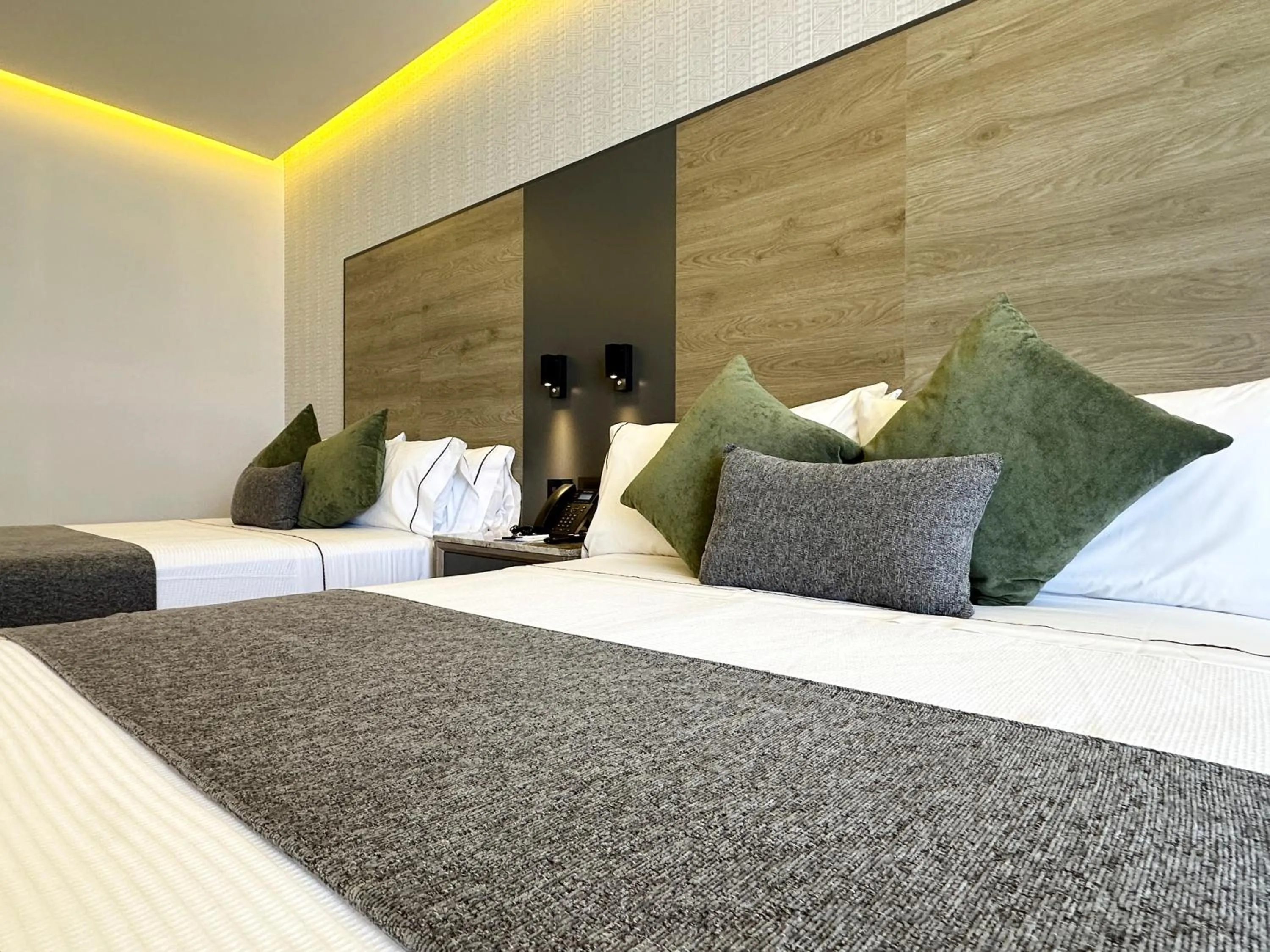 Bedroom, Bed in Hotel Antré Chapultepec