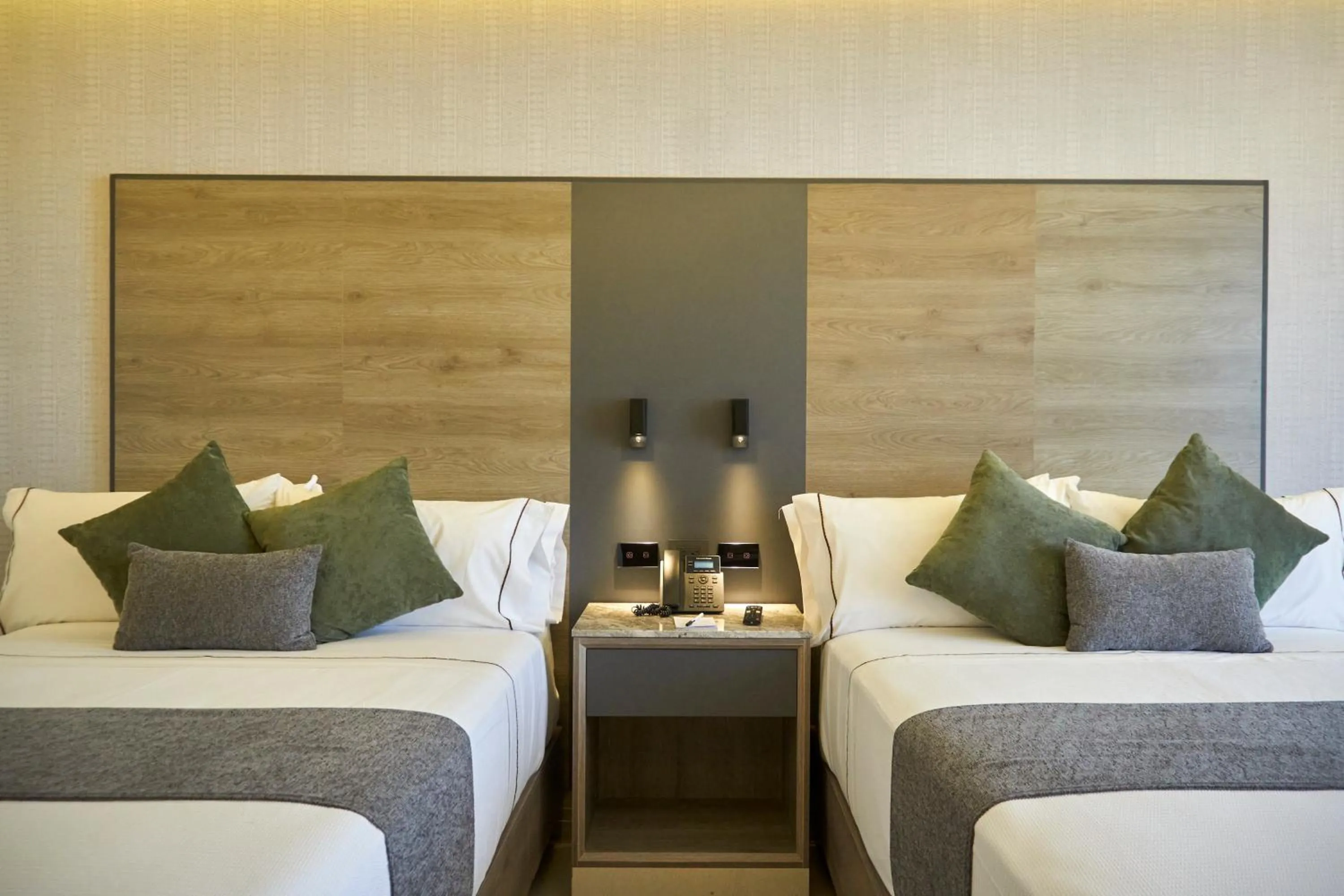 Bed in Hotel Antré Chapultepec