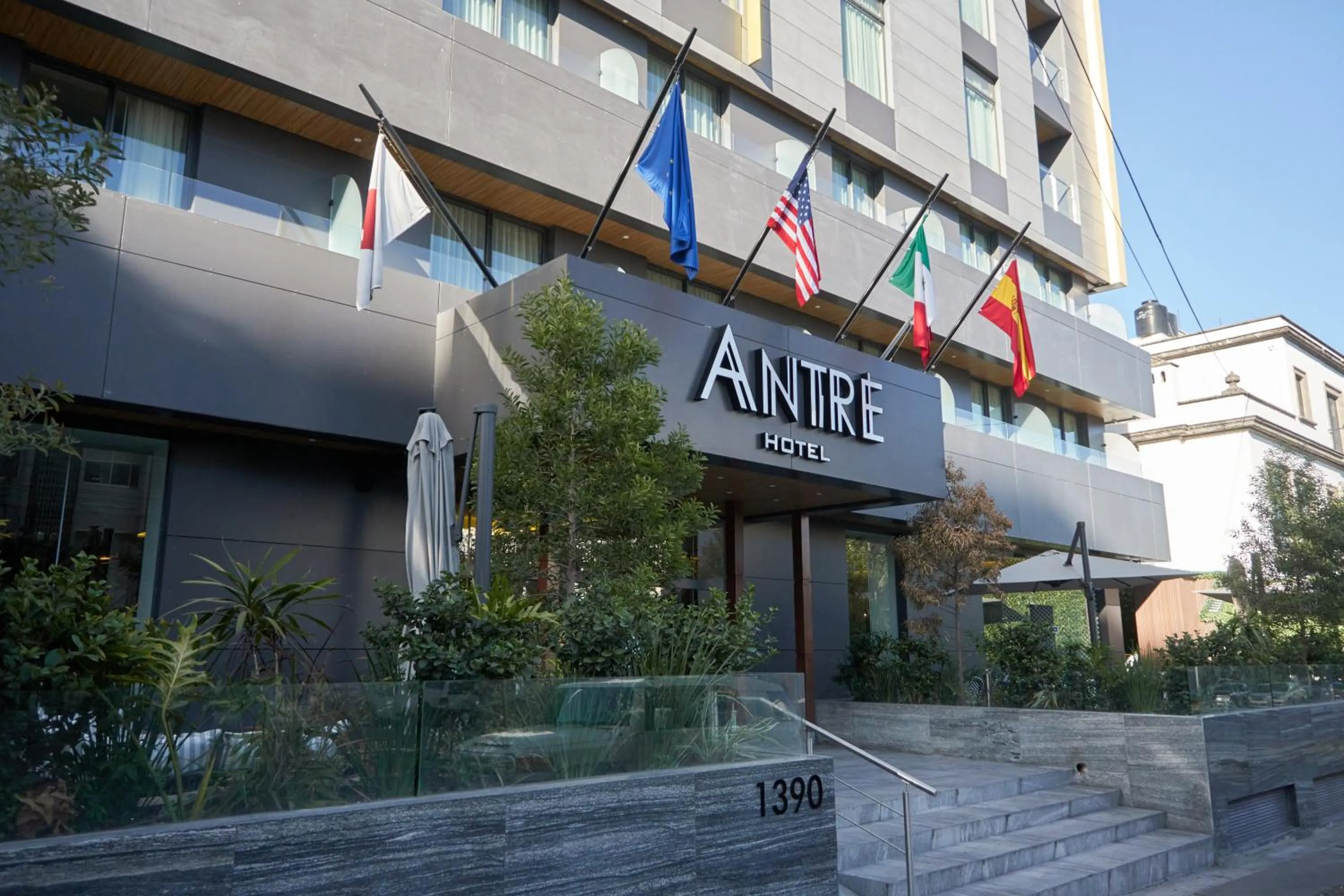 Property building in Hotel Antré Chapultepec