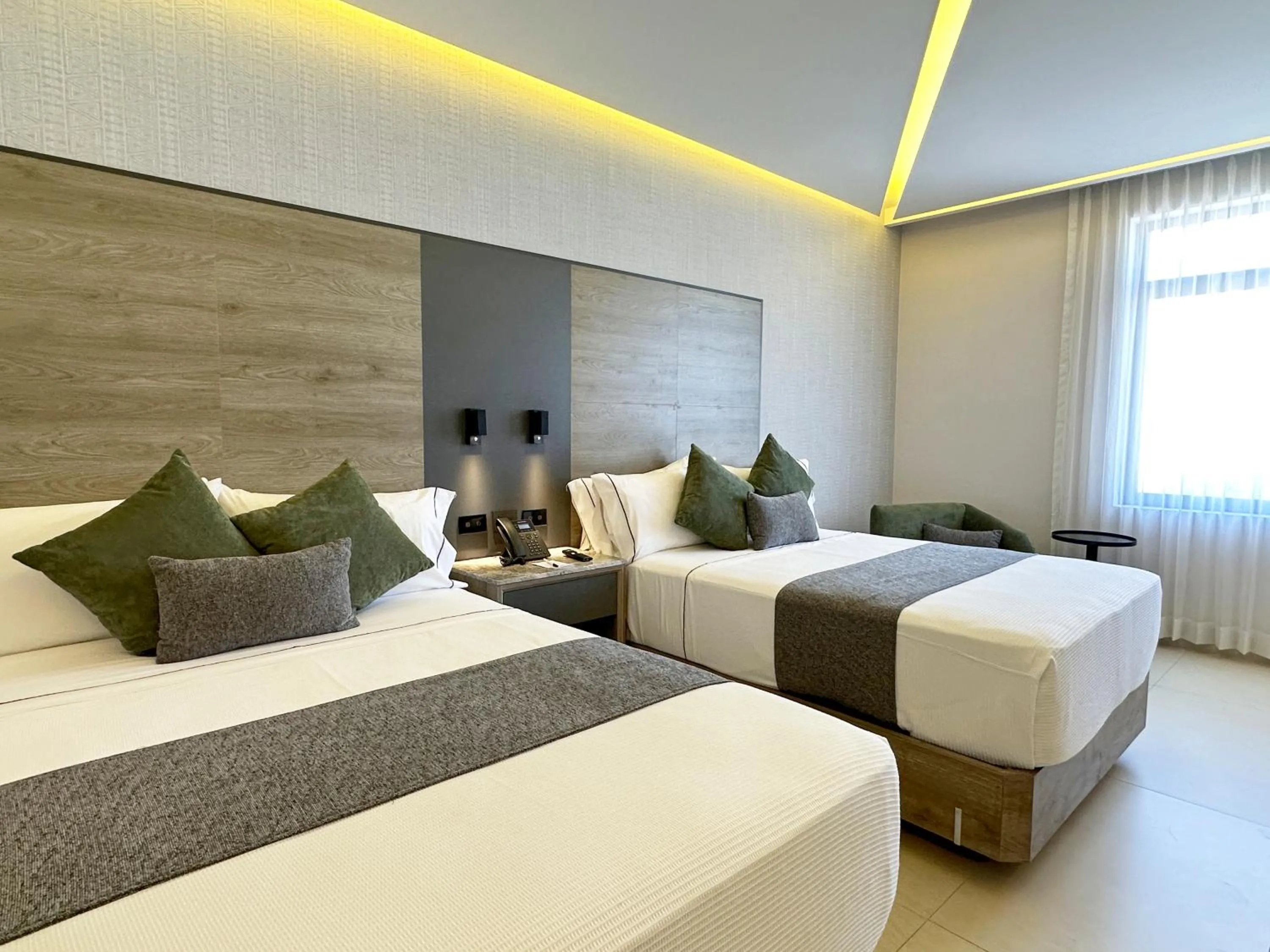 Bedroom, Bed in Hotel Antré Chapultepec