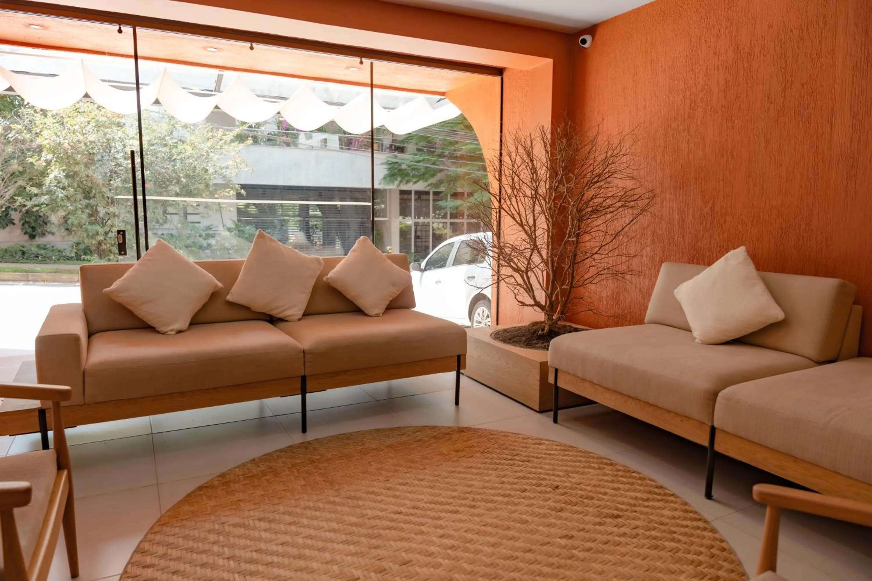 Seating area in Leviu by Bernalo Hotels
