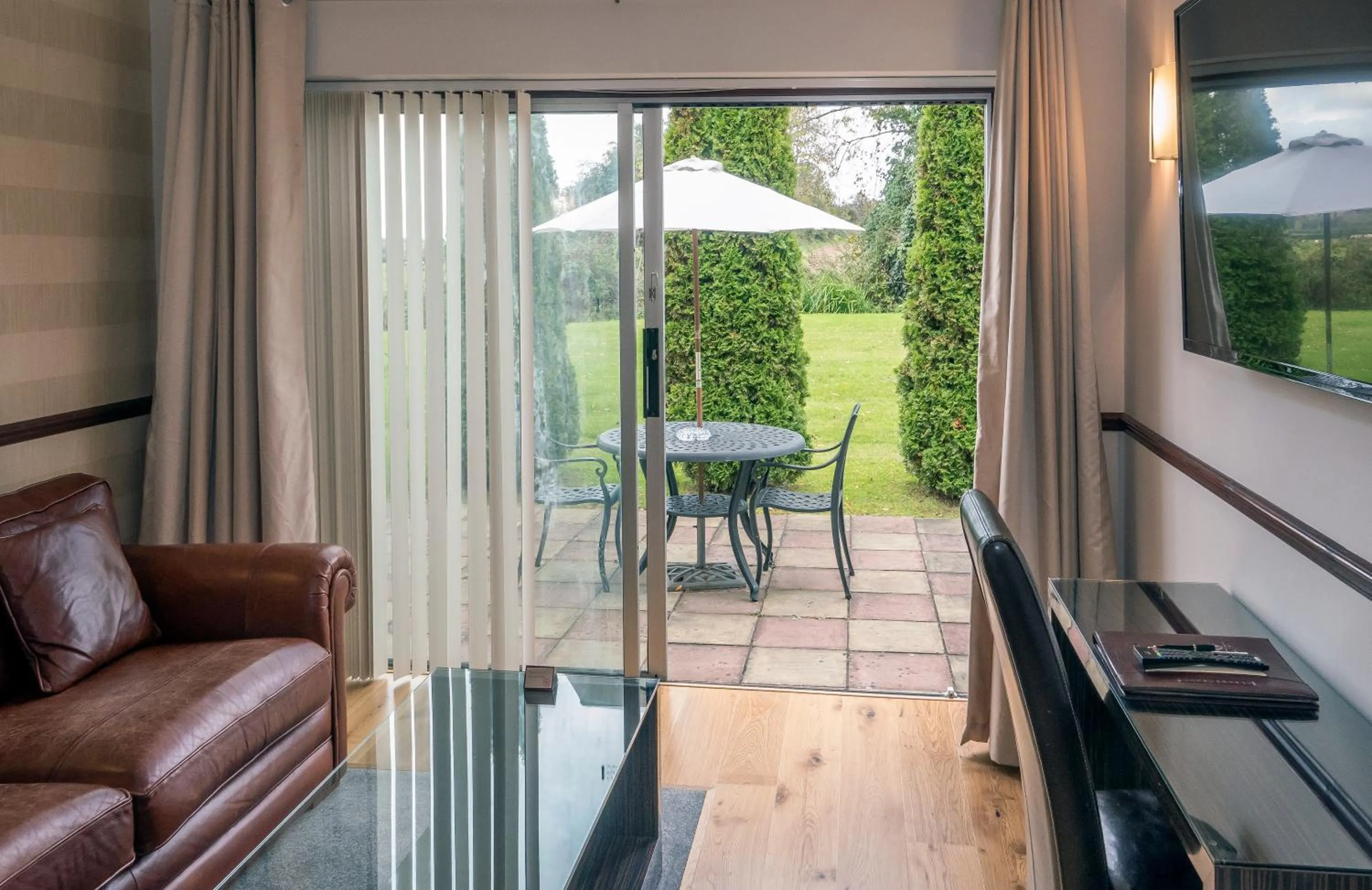 Seating area in Hollies Hotel