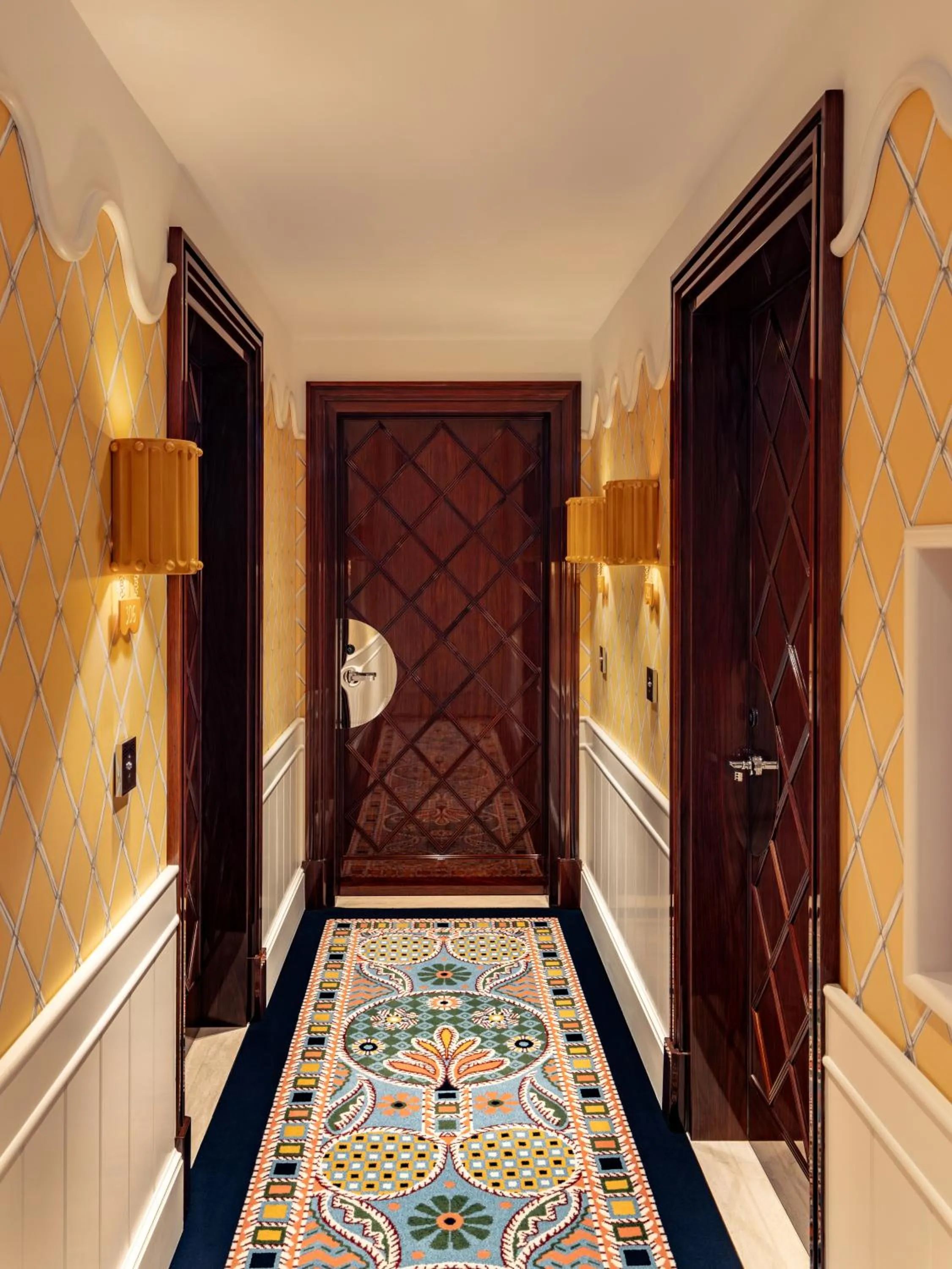 Decorative detail in Casa Monti Roma