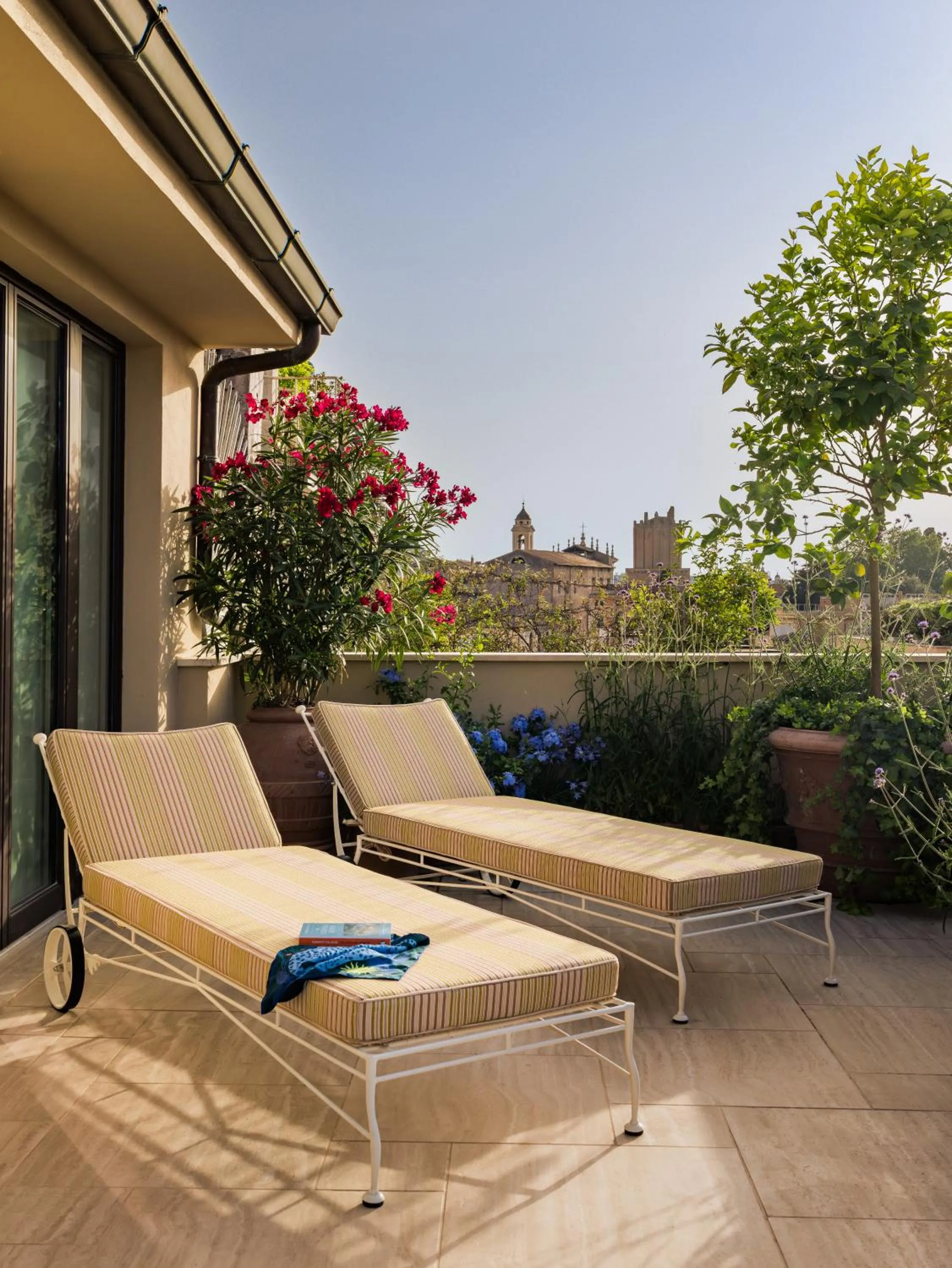 Balcony/Terrace in Casa Monti Roma