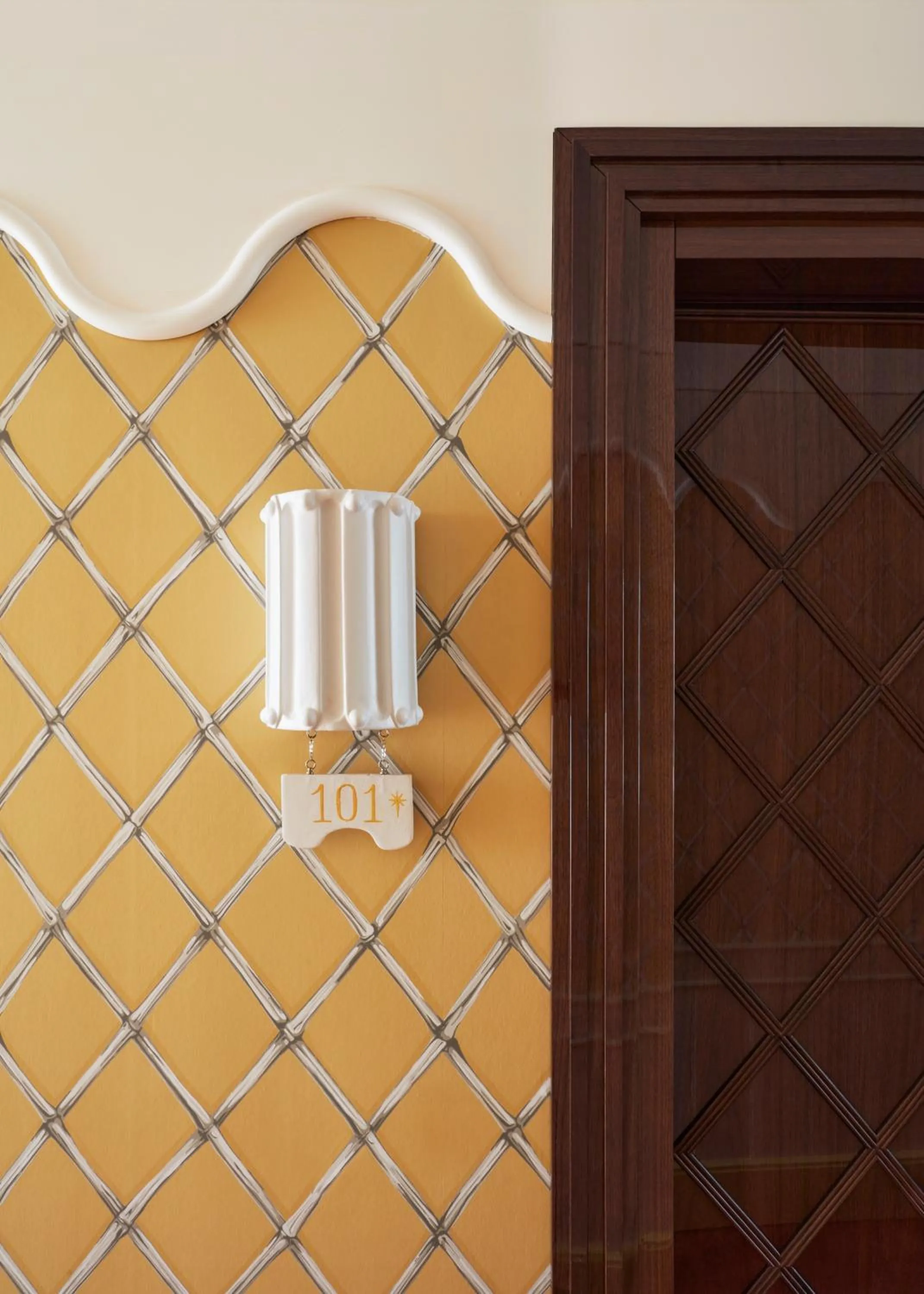 Decorative detail in Casa Monti Roma