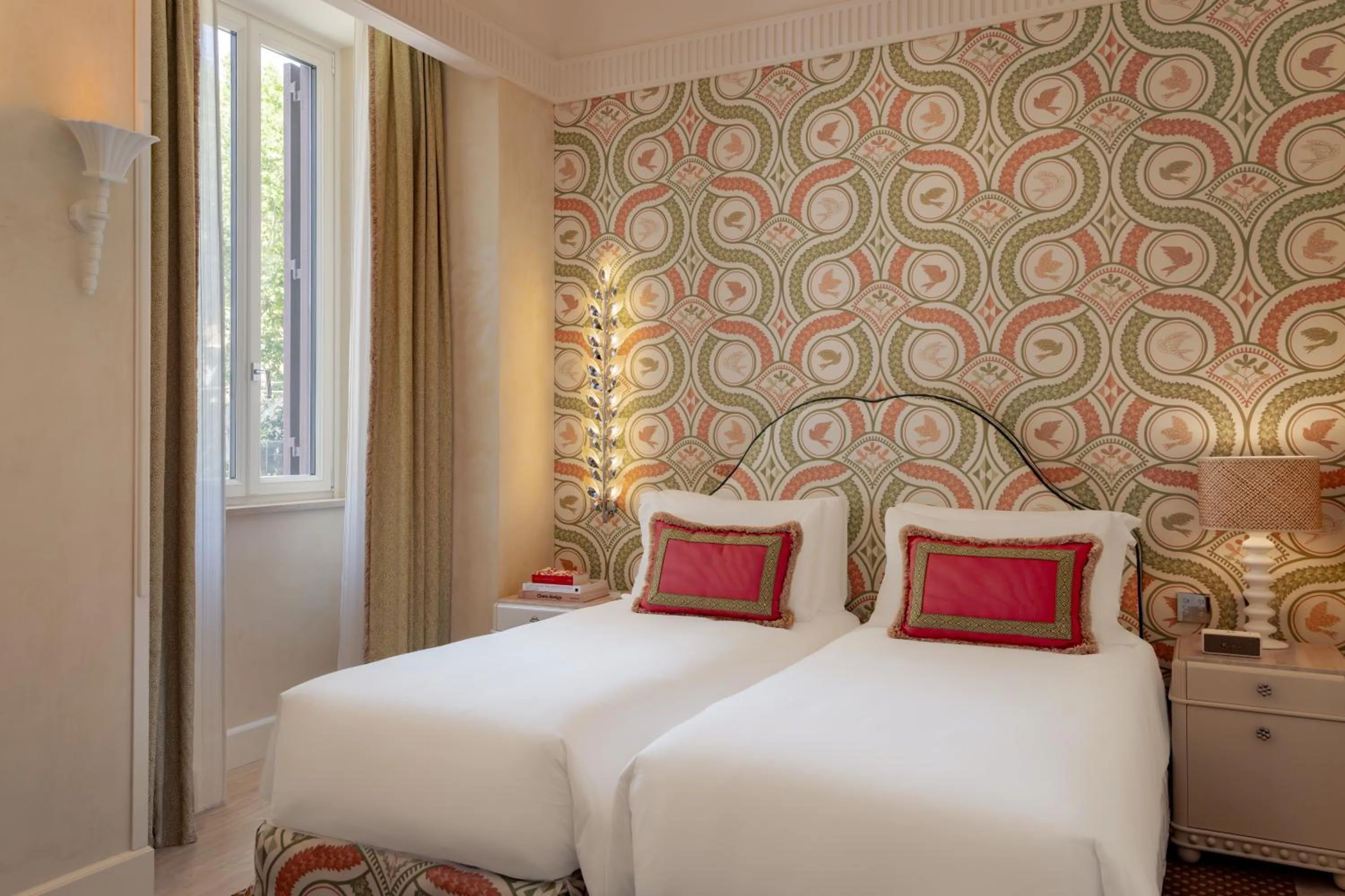 Bedroom, Bed in Casa Monti Roma