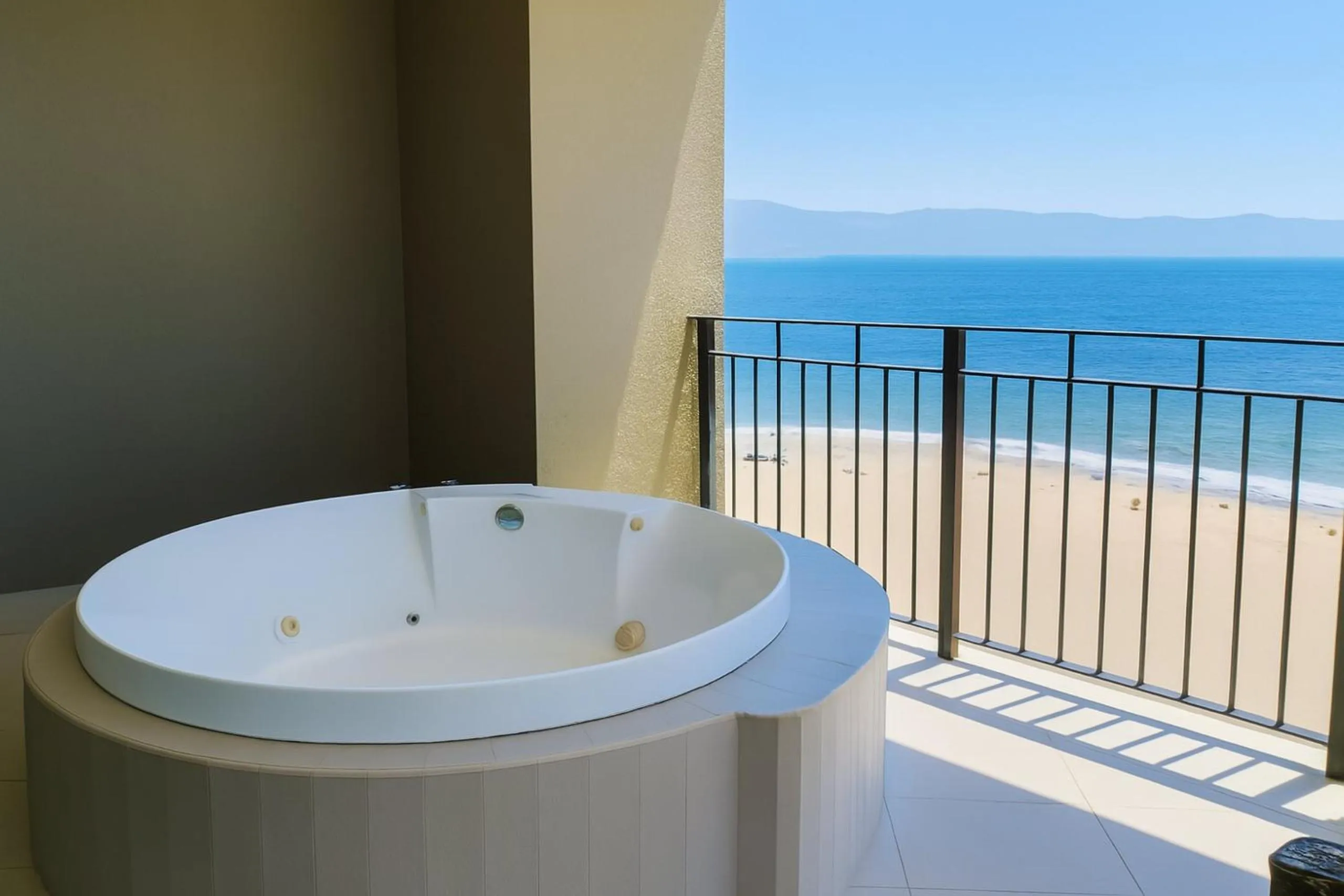 Hot Tub in Grand Venetian Comfort